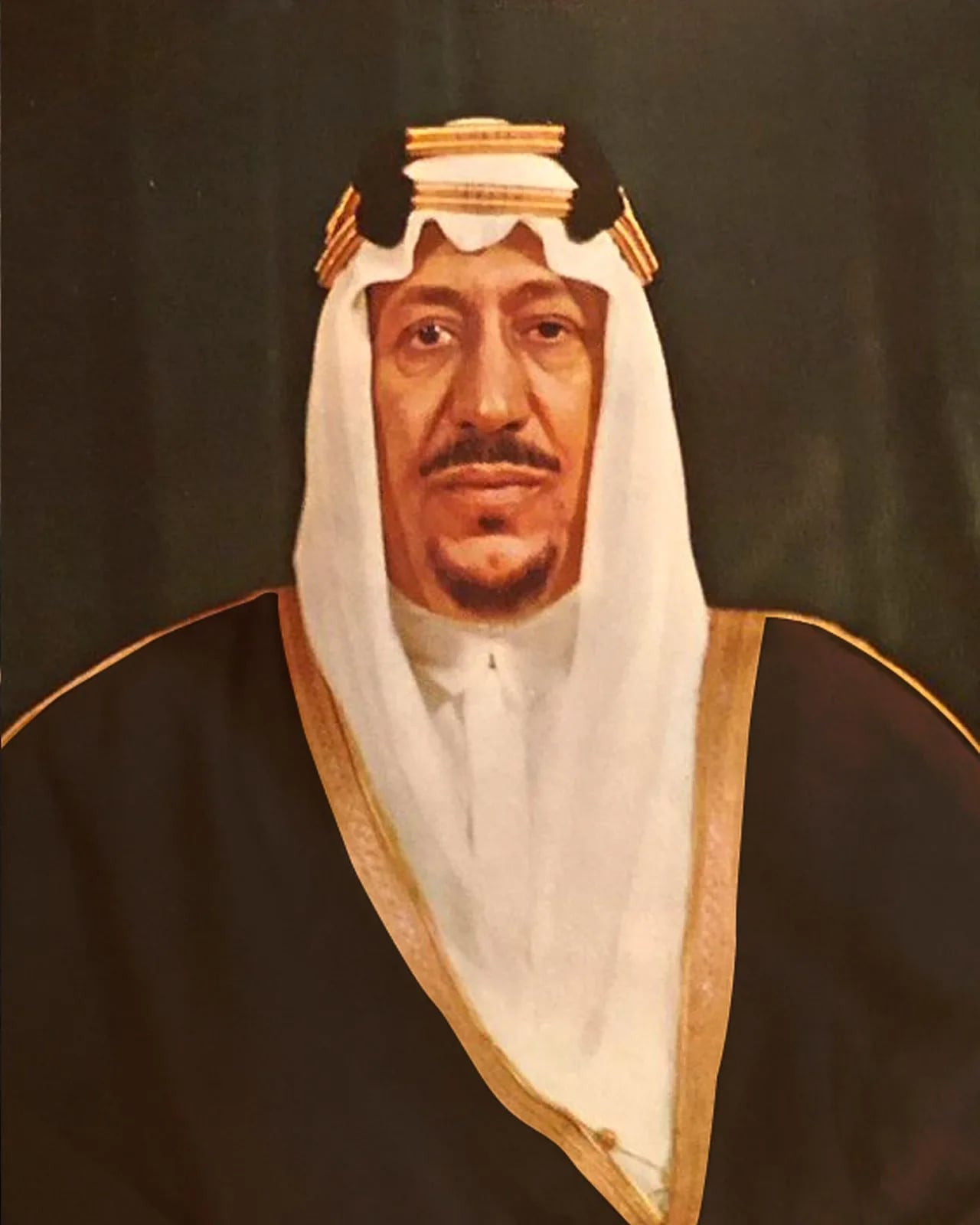 Portrait of Saud ibn Abd al-Aziz (1902–1969) – memorial page