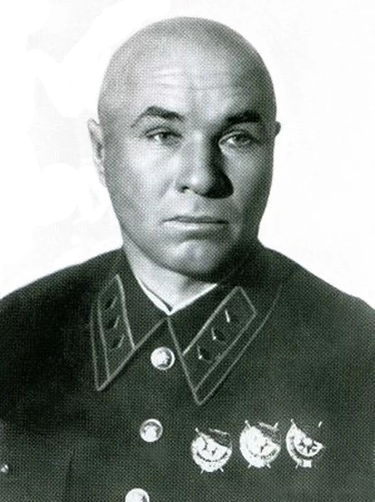 Porträt von Iossif Rodionowitsch Apanassenko (1890–1943) – Gedenkseite