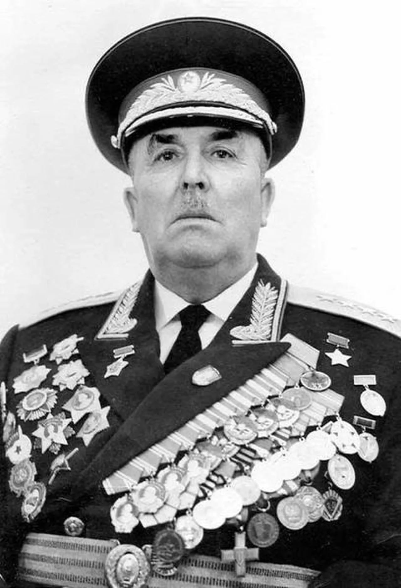 Porträt von Iwan Iwanowitsch Fedjuninski (1900–1977) – Gedenkseite