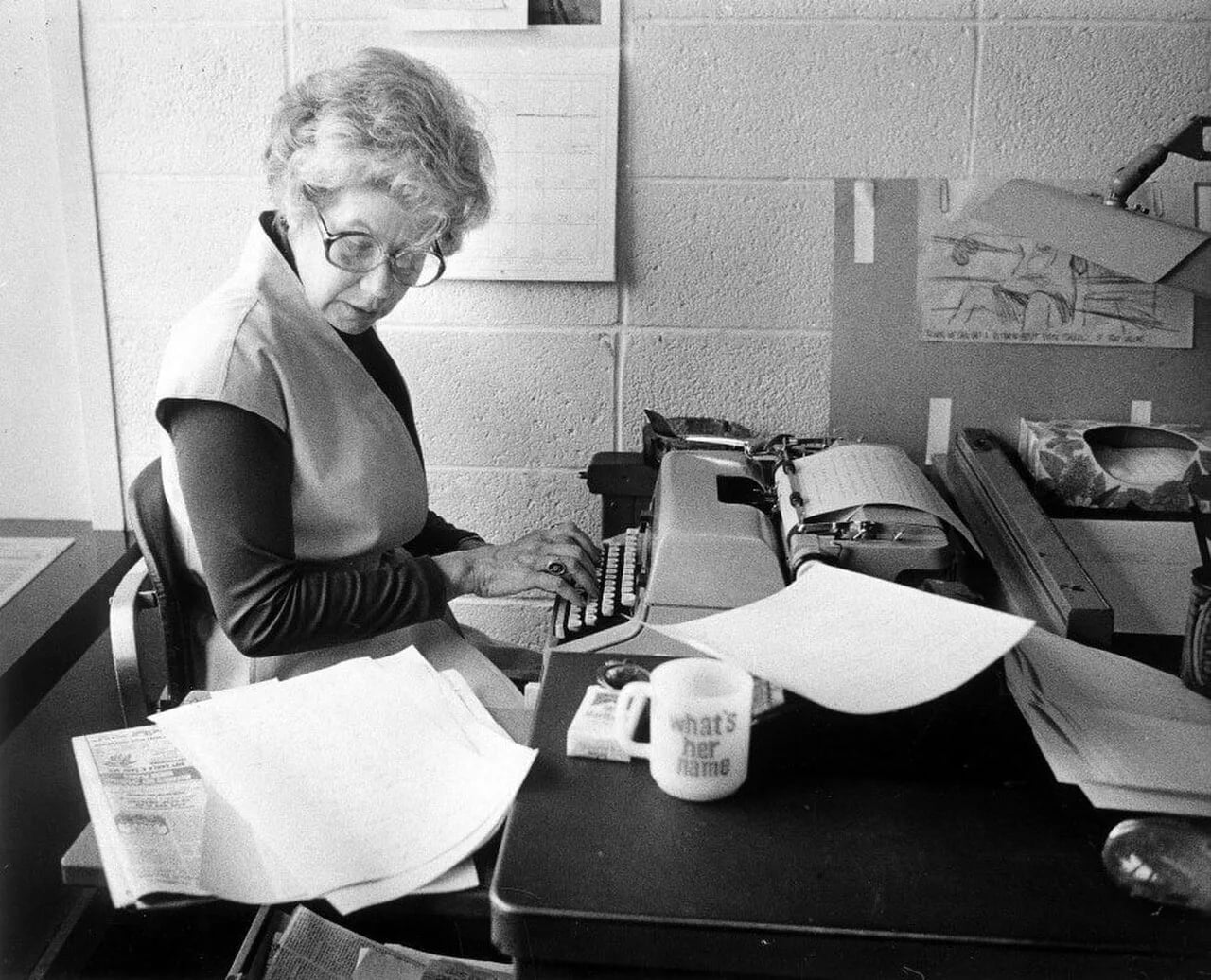 Portrait of Mary McGrory (1918–2004) – memorial page