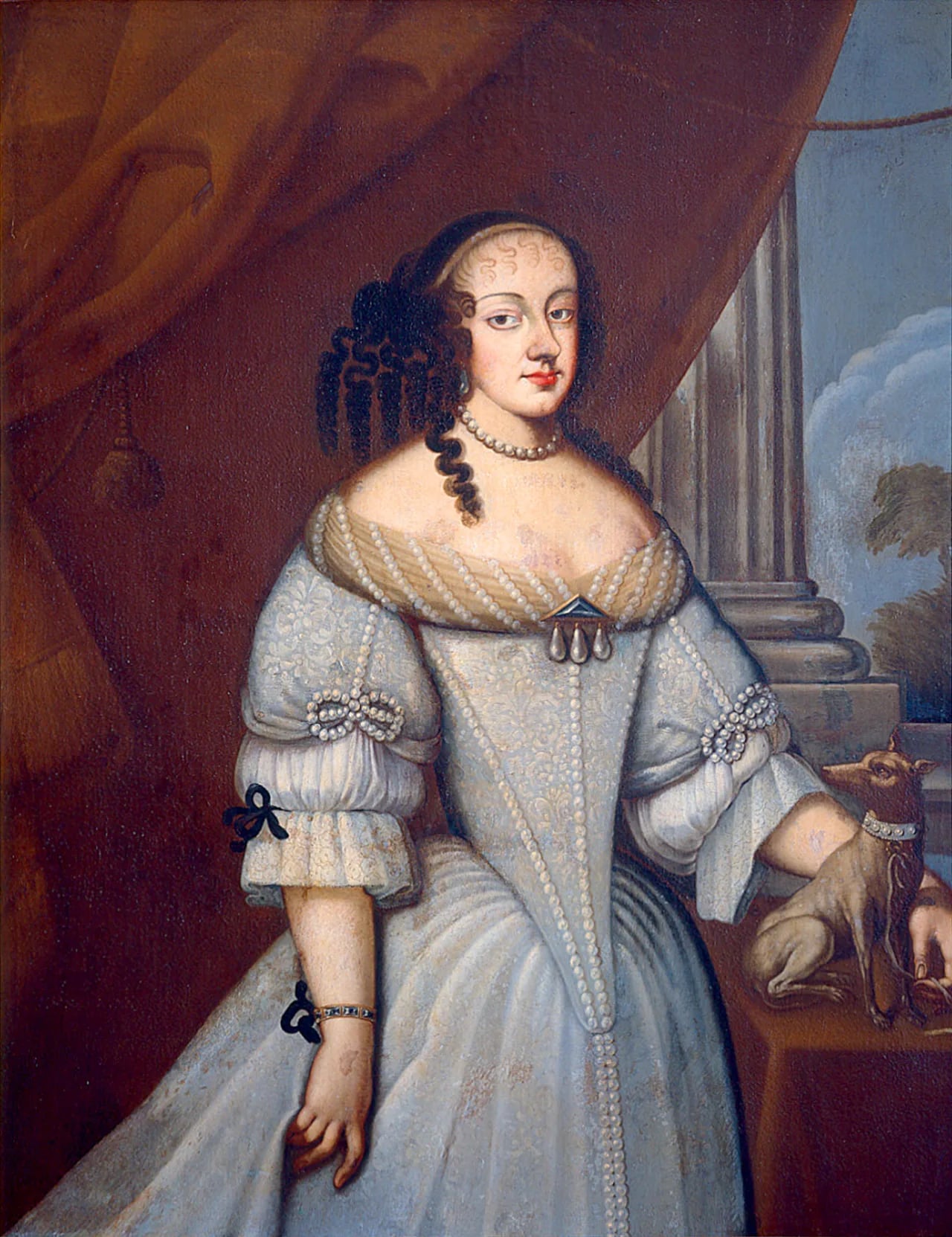 Portrait of Margarete Jolande von Savoyen (1635–1663) – memorial page