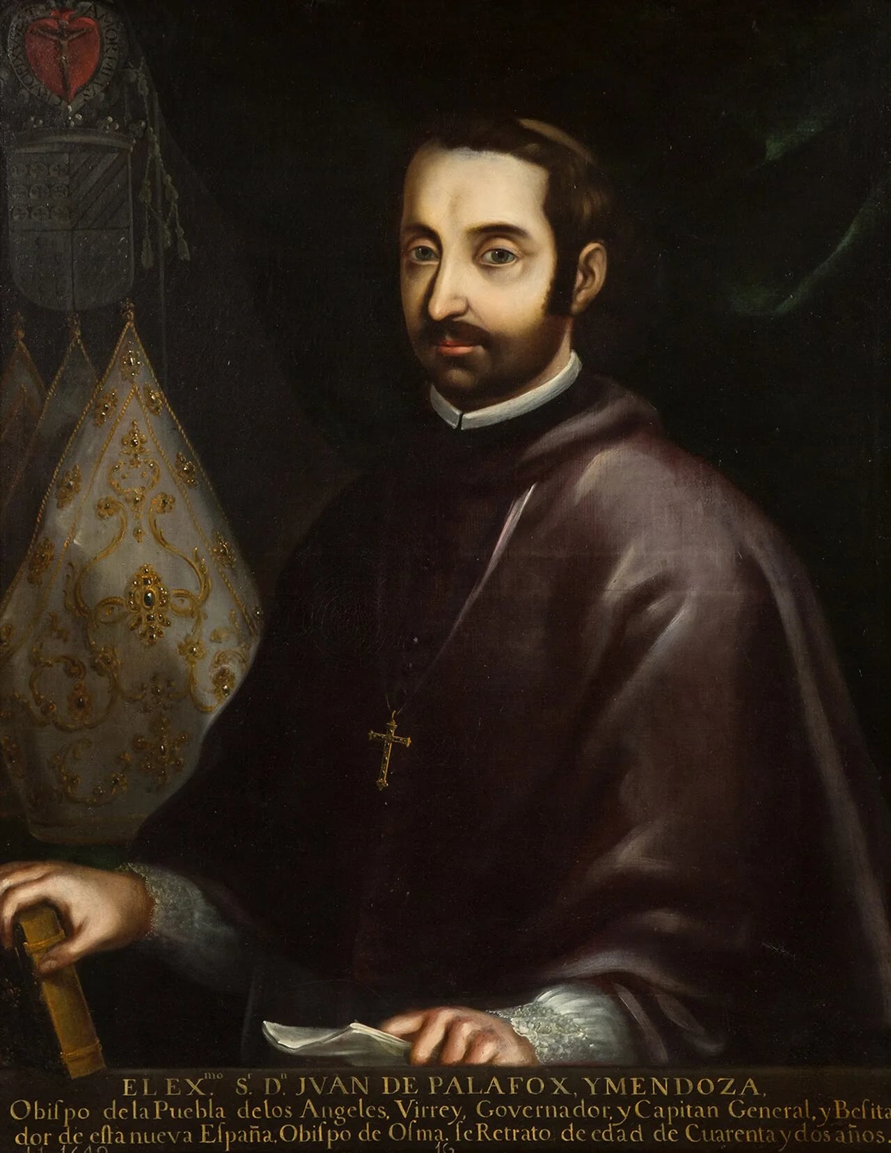 Porträt von Juan de Palafox y Mendoza (1600–1659) – Gedenkseite