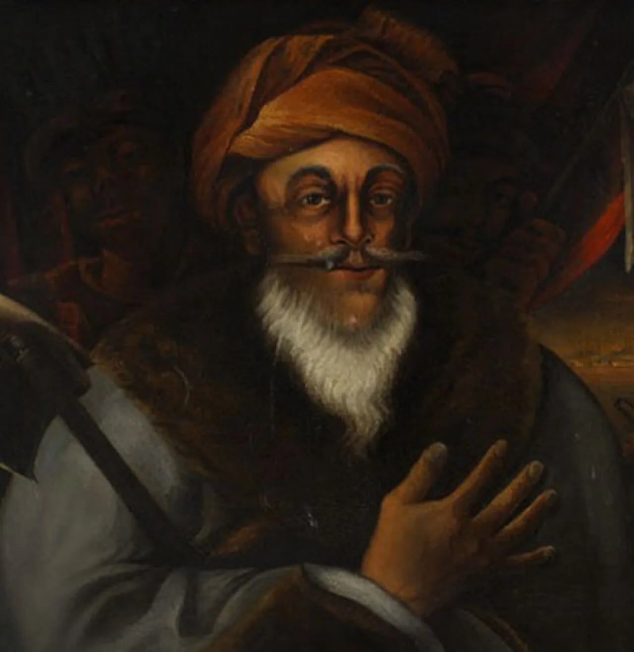 Porträt von Jezzar Pasha (1722–1804) – Gedenkseite