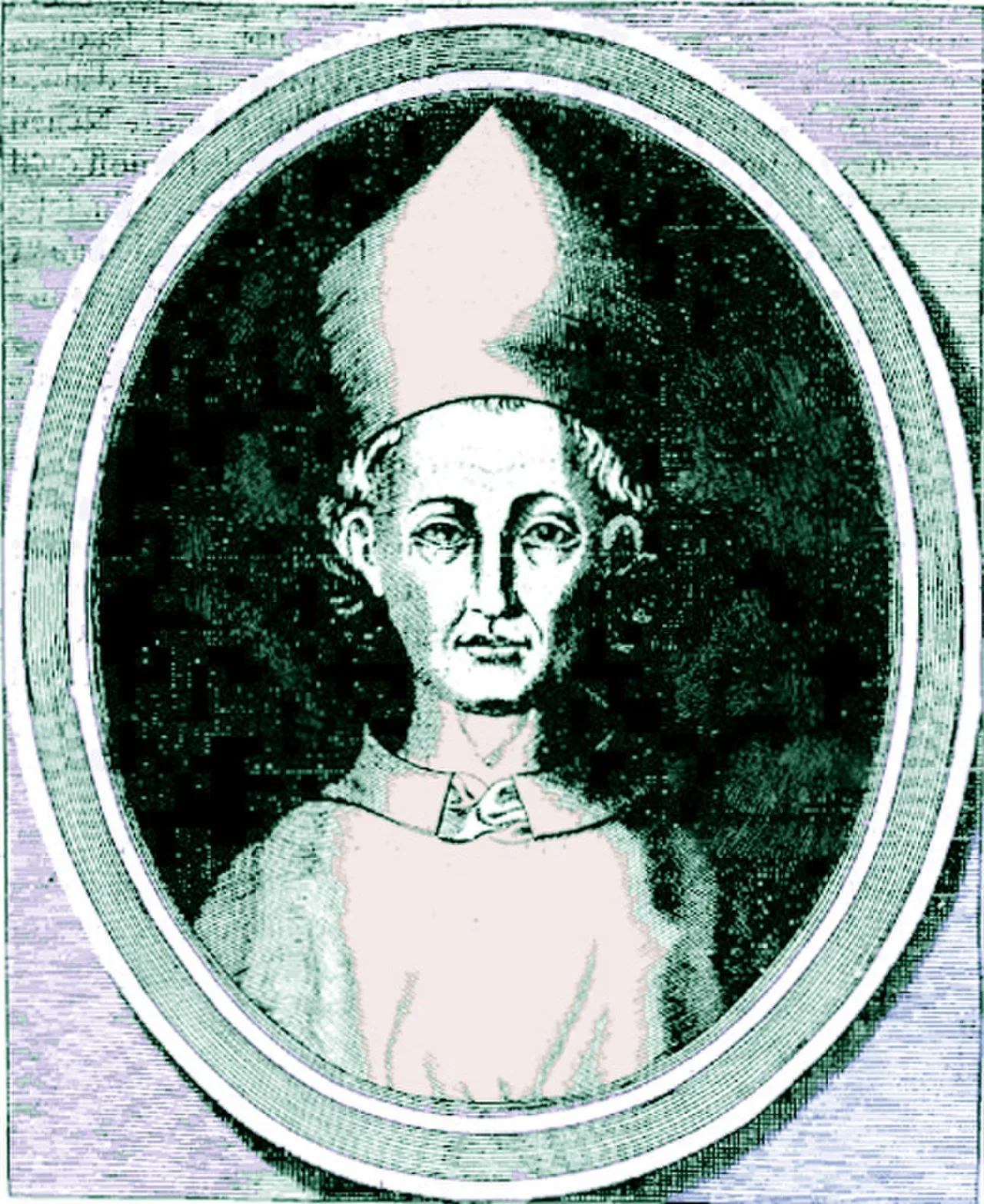 Porträt von Pierre de Murat de Cros (1320–1388) – Gedenkseite