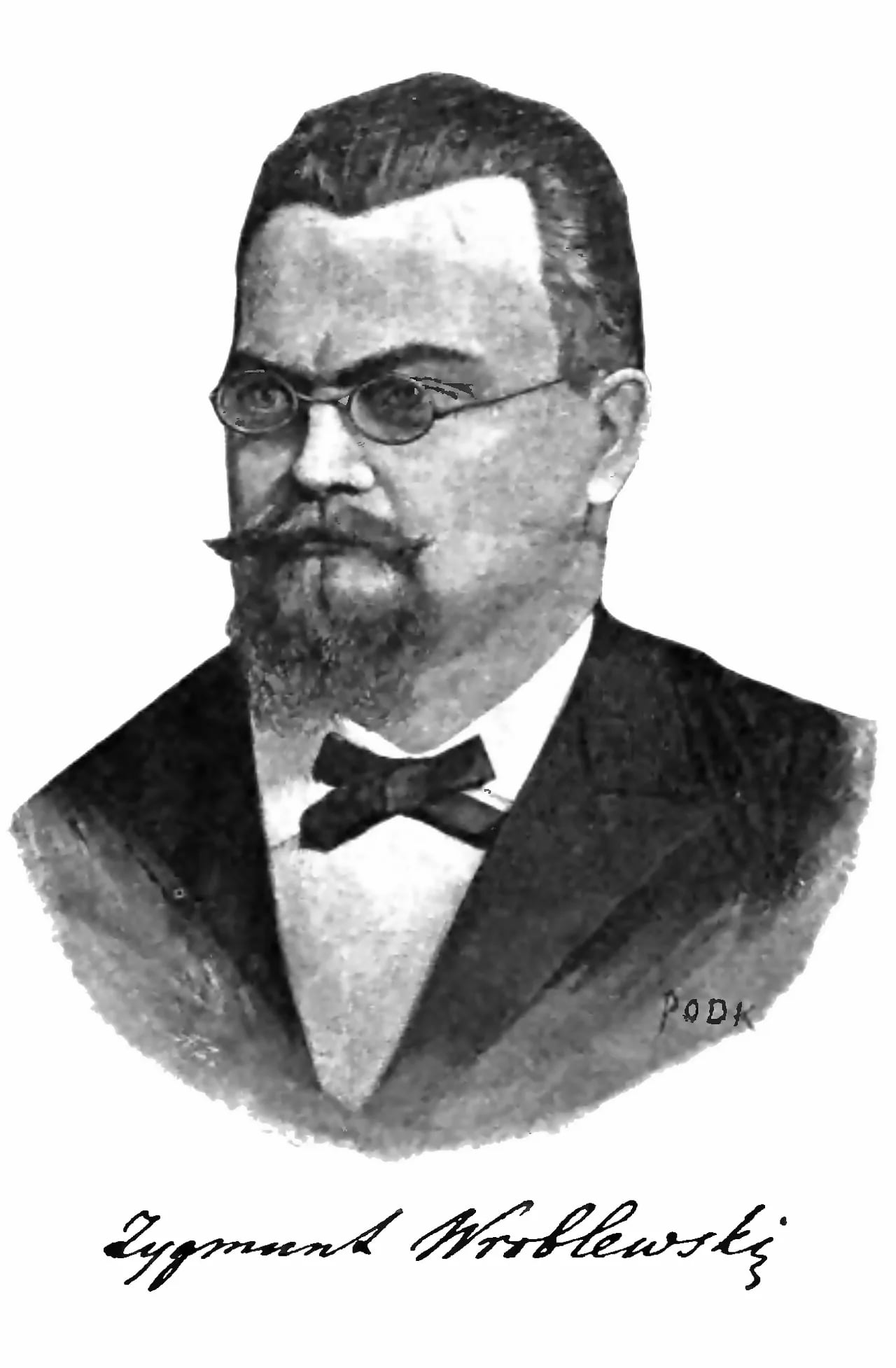 Portrait of Zygmunt Wróblewski (1845–1888) – memorial page