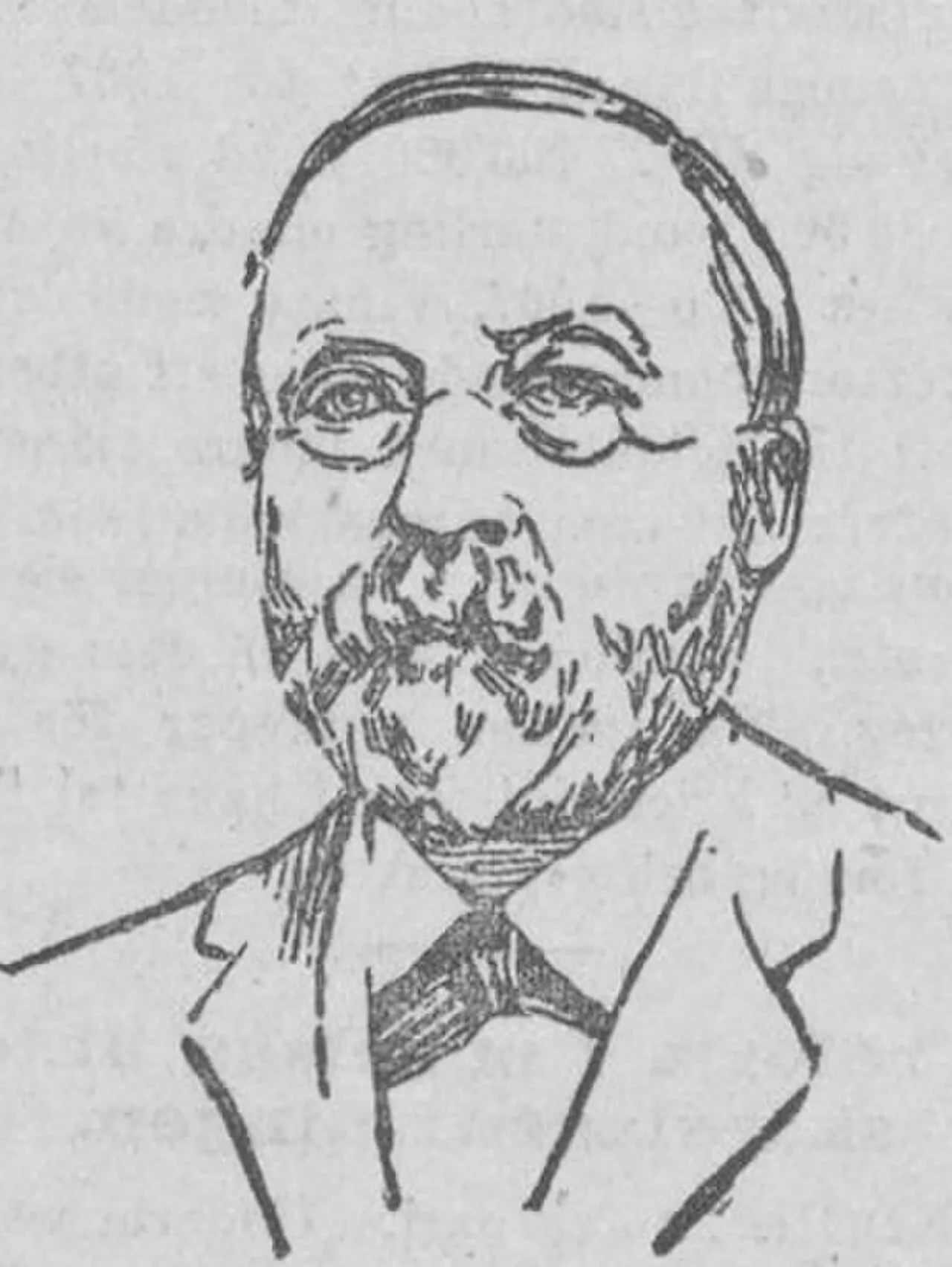 Porträt von August Waldemar Lundberg (1836–1907) – Gedenkseite