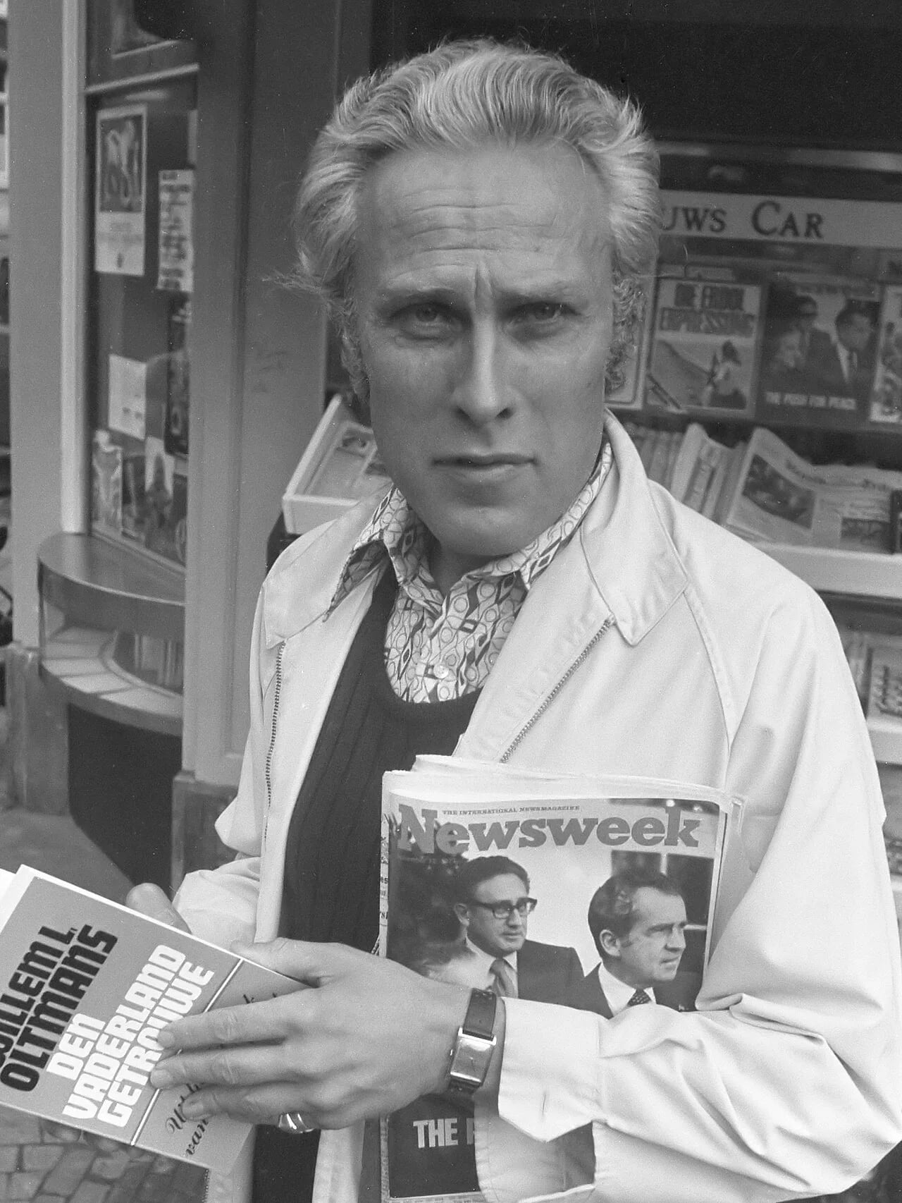Porträt von Willem Oltmans (1925–2004) – Gedenkseite
