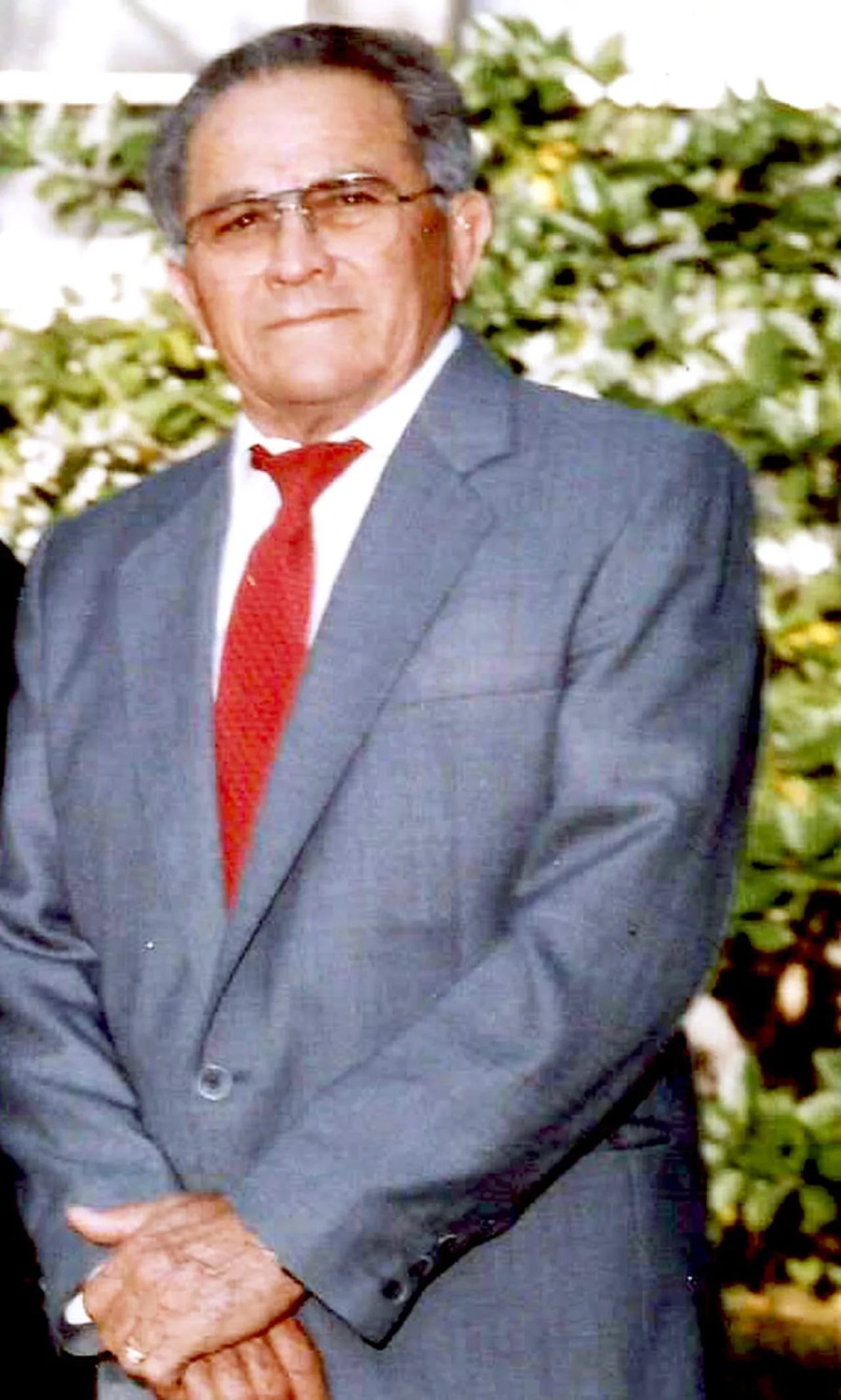 Portrait of César Demetrio Suárez Cabrera (1916–2003) – memorial page