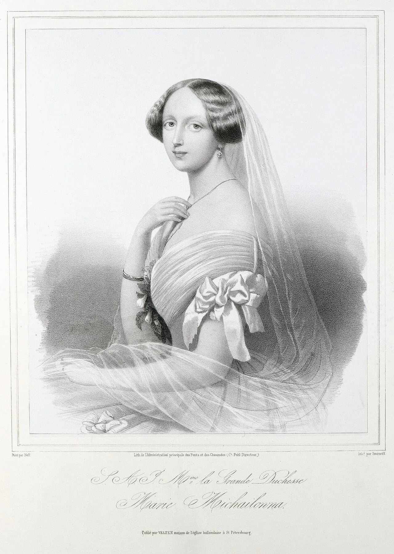 Portrait of Maria Michailowna Romanowa (1825–1846) – memorial page