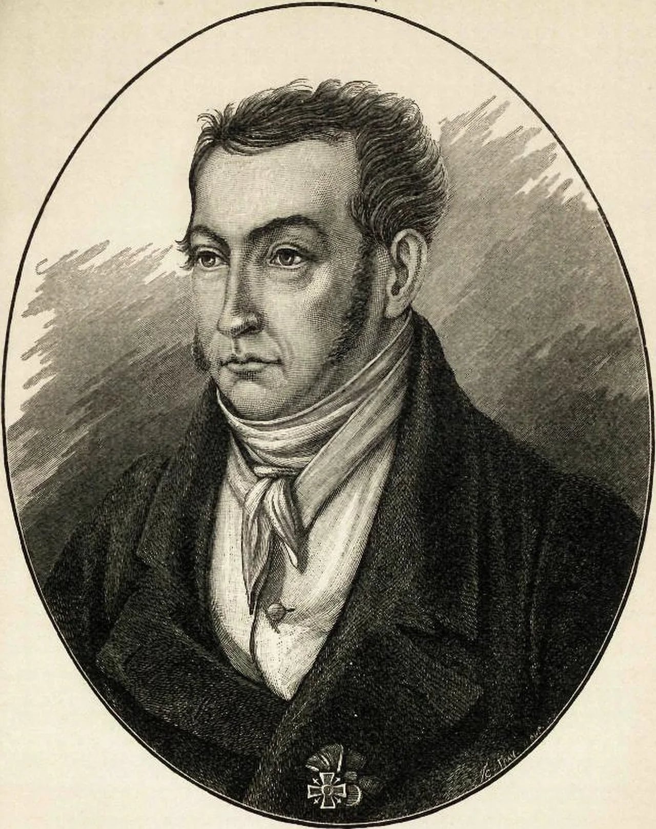 Porträt von Vasily Narezhny (1780–1825) – Gedenkseite
