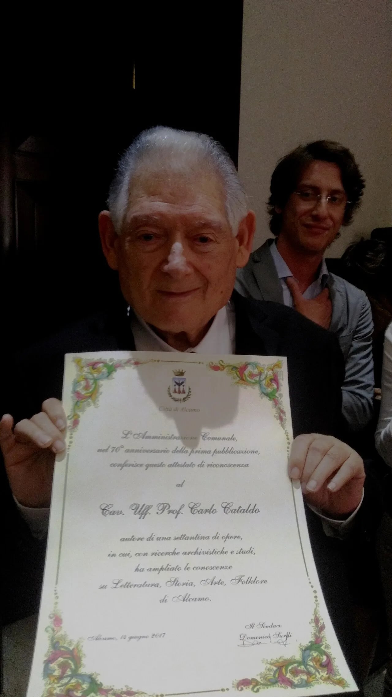 Portrait of Carlo Cataldo (1933–2021) – memorial page