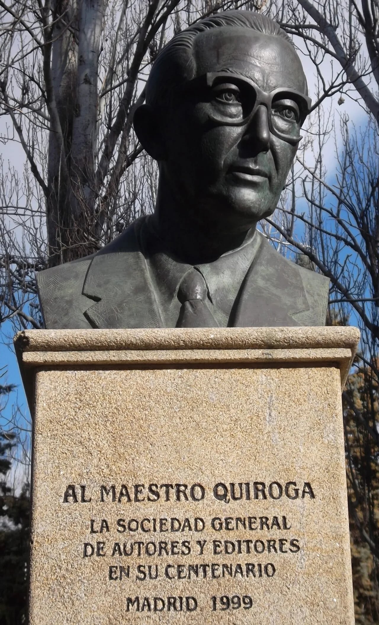 Portrait of Manuel Quiroga (1899–1988) – memorial page