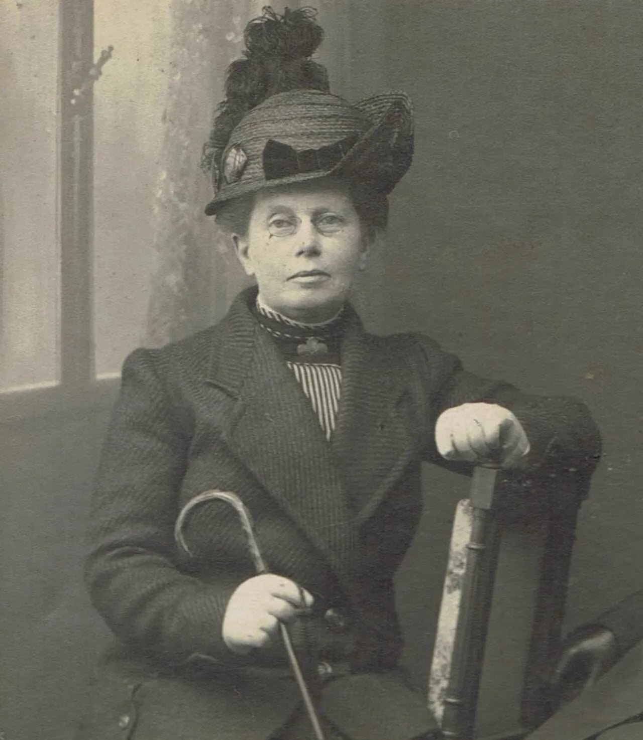 Porträt von Anna Clasina Leijer (1860–1916) – Gedenkseite