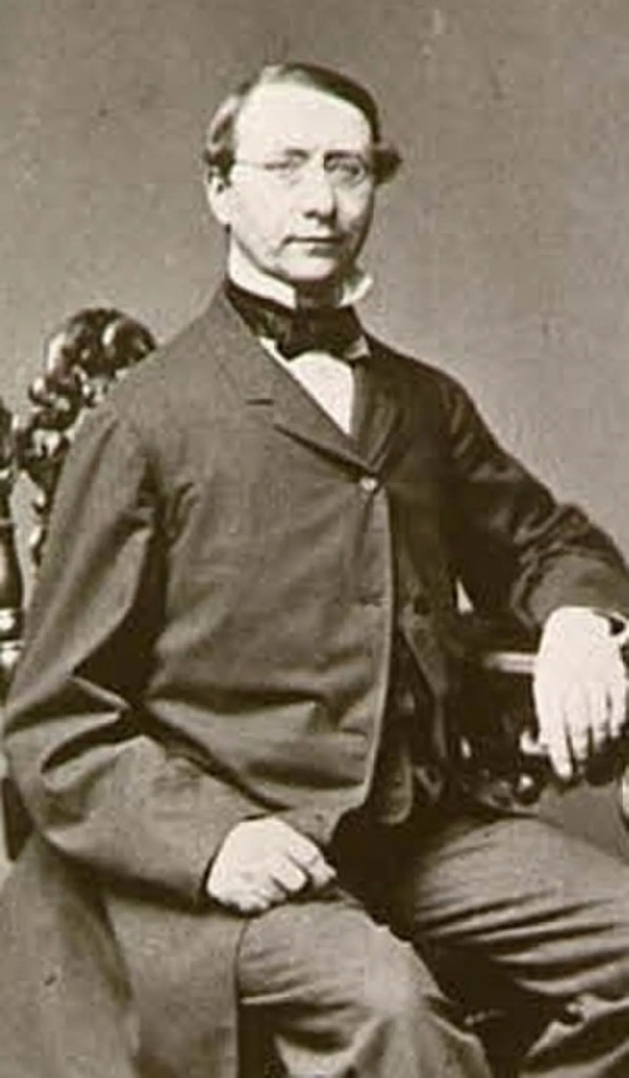 Portrait of Johannes Theodorus Smits van Oyen (1823–1898) – memorial page