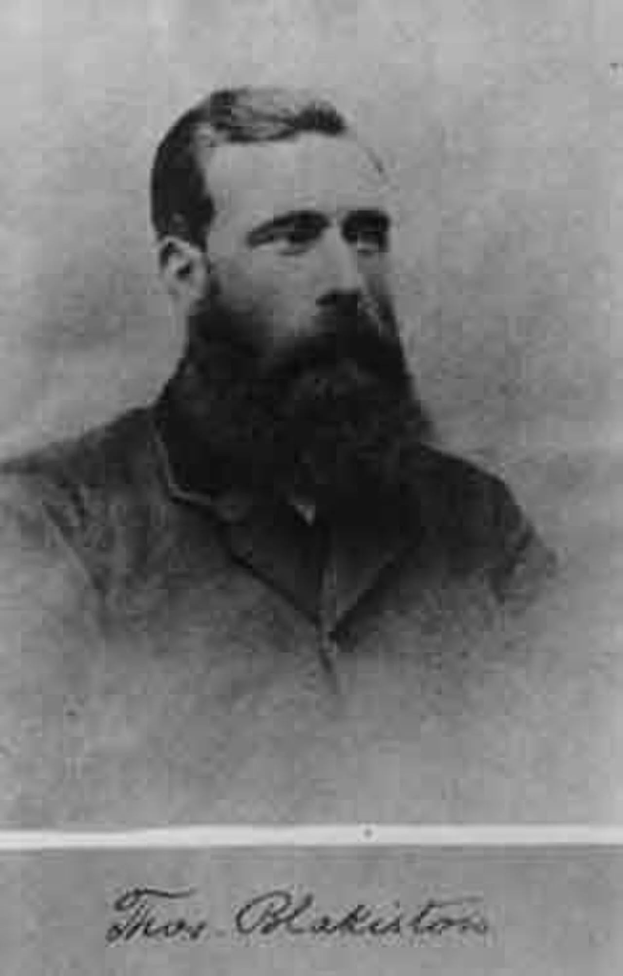 Portrait of Thomas Blakiston (1832–1891) – memorial page