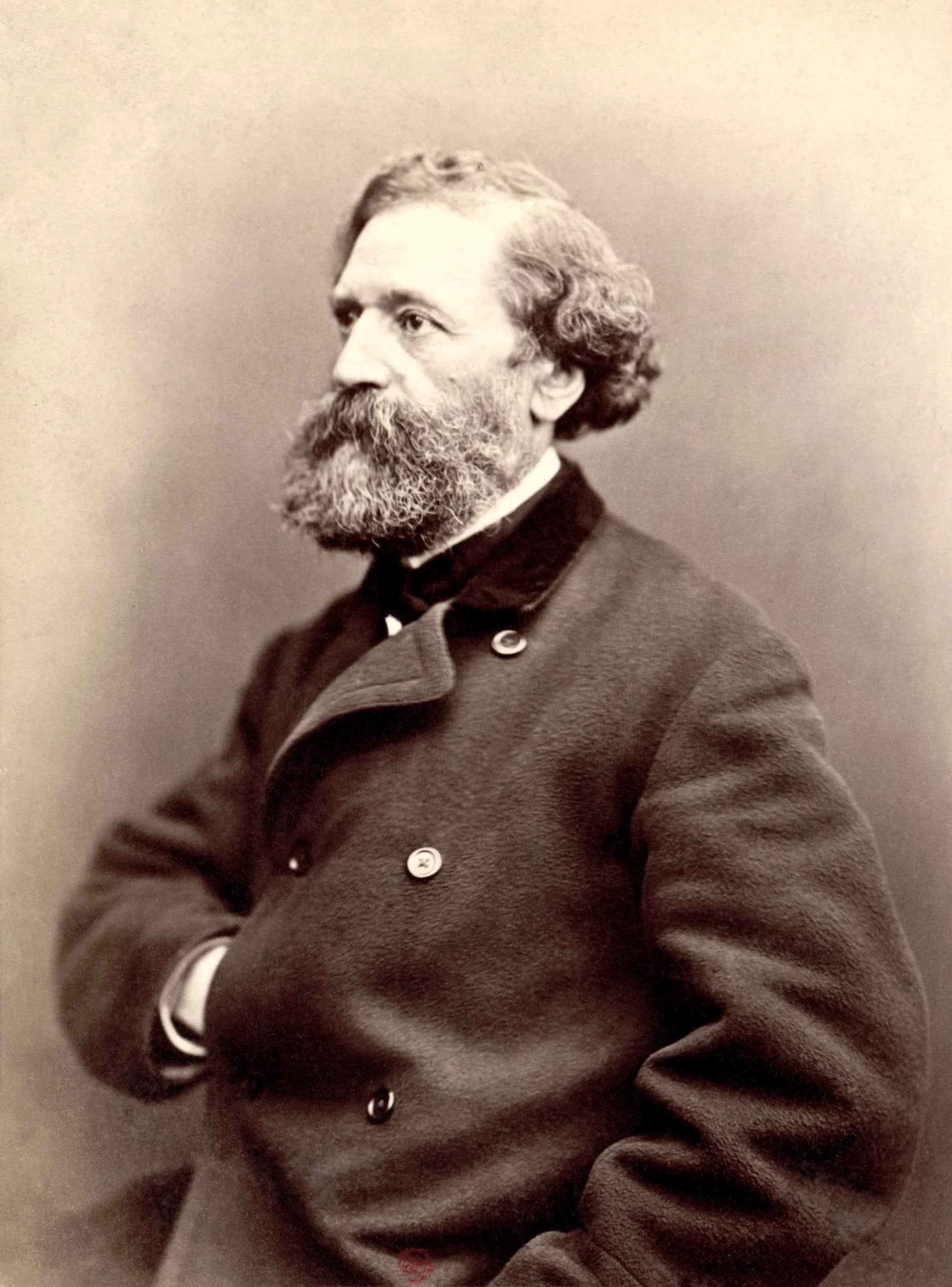 Porträt von Félix Pyat (1810–1889) – Gedenkseite