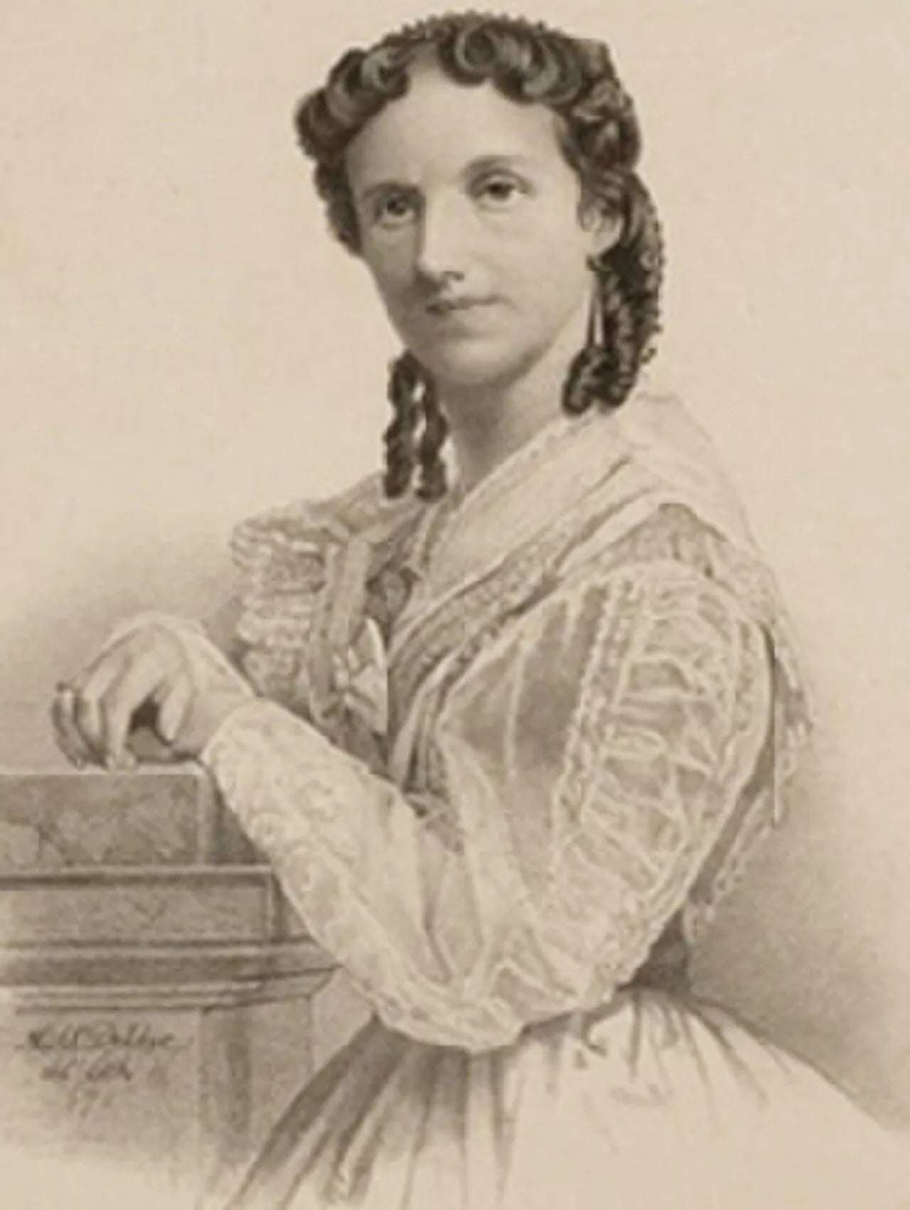 Portrait of Suzanna Sablairolles (1829–1867) – memorial page