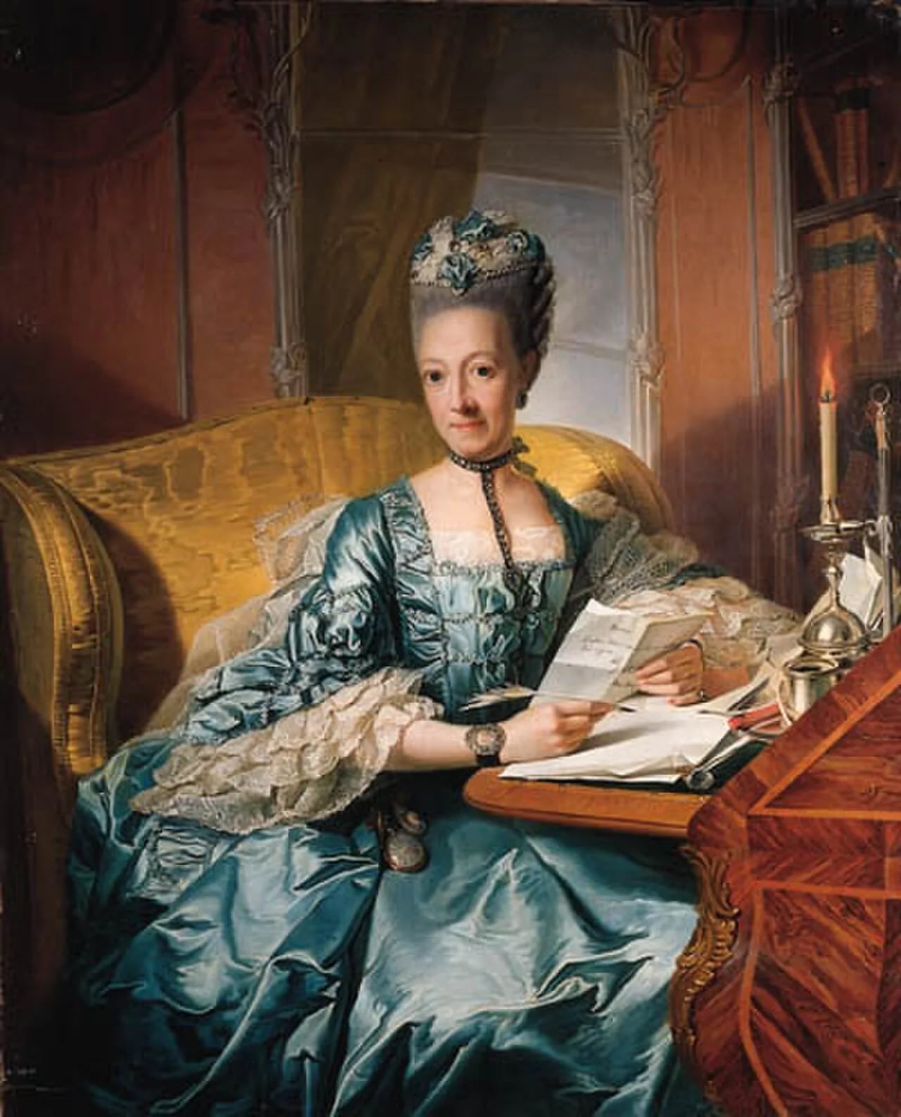 Porträt von Ulrike Sophie zu Mecklenburg (1723–1813) – Gedenkseite