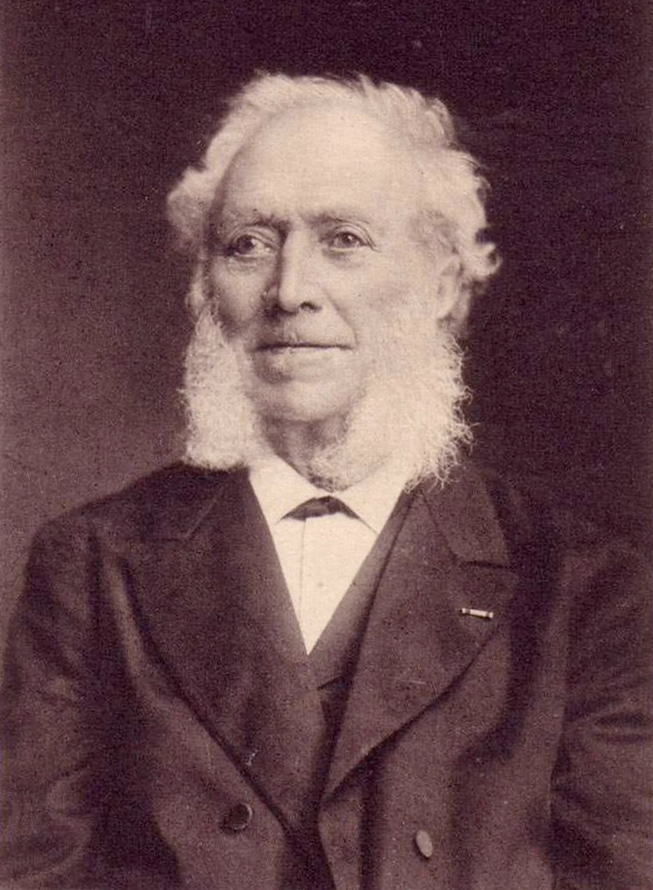 Porträt von Peter Wilhelm Janssen (1821–1903) – Gedenkseite
