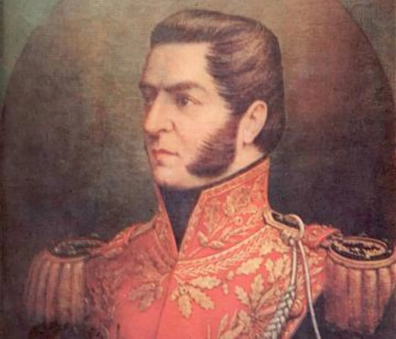 Porträt von Francisco Ramírez (1786–1821) – Gedenkseite