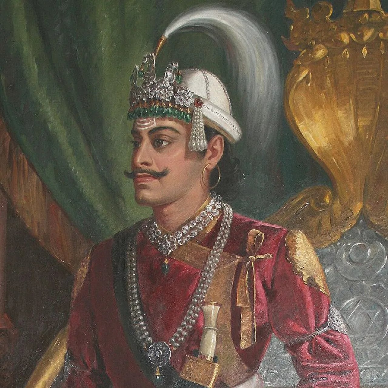 Portrait of Pratap Singh Shah (1751–1777) – memorial page