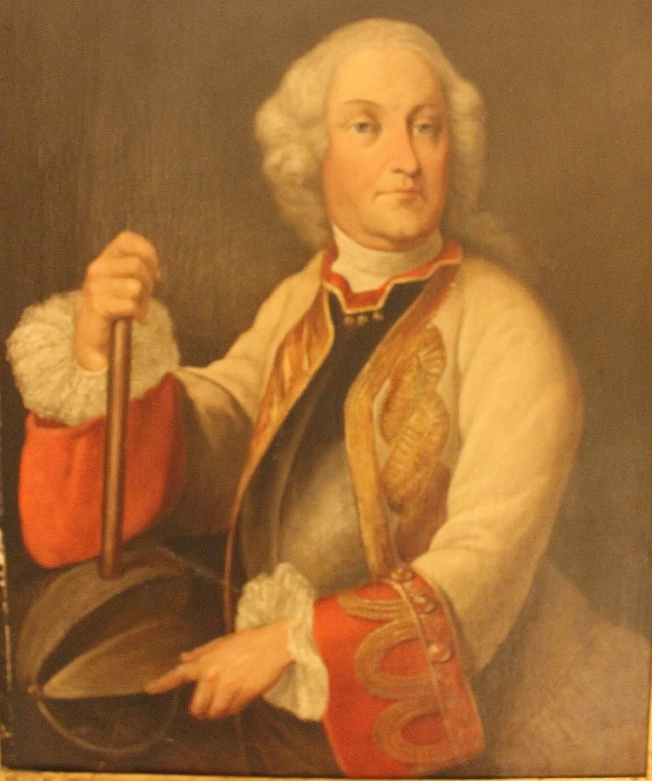 Porträt von Ferdinand Karl Gobert von Aspremont-Lynden (1689–1772) – Gedenkseite