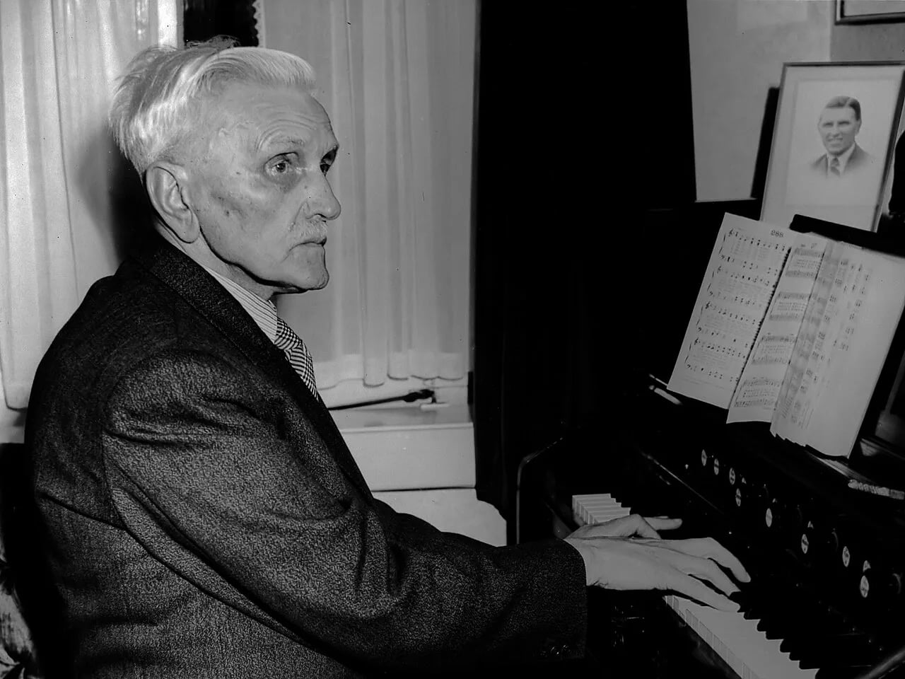 Porträt von Johannes de Heer (1866–1961) – Gedenkseite