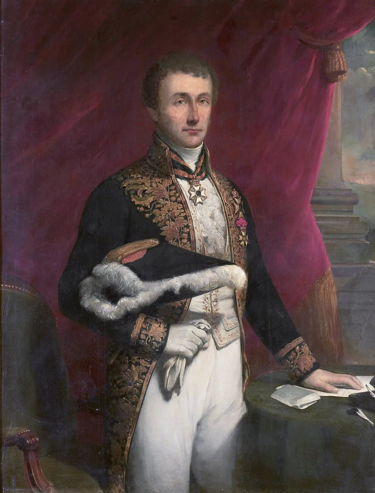 Portrait of Pieter Merkus (1787–1844) – memorial page