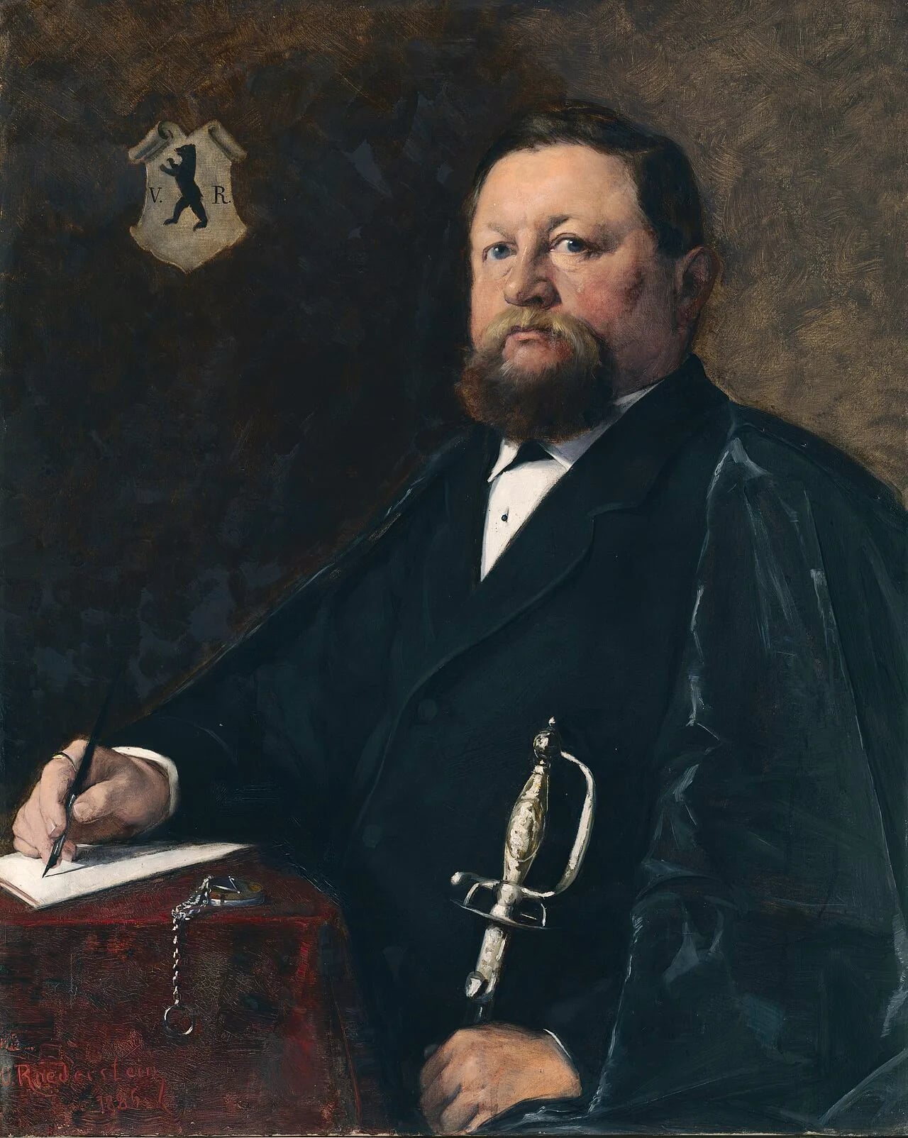 Porträt von Johann Jakob Sturzenegger (1836–1893) – Gedenkseite