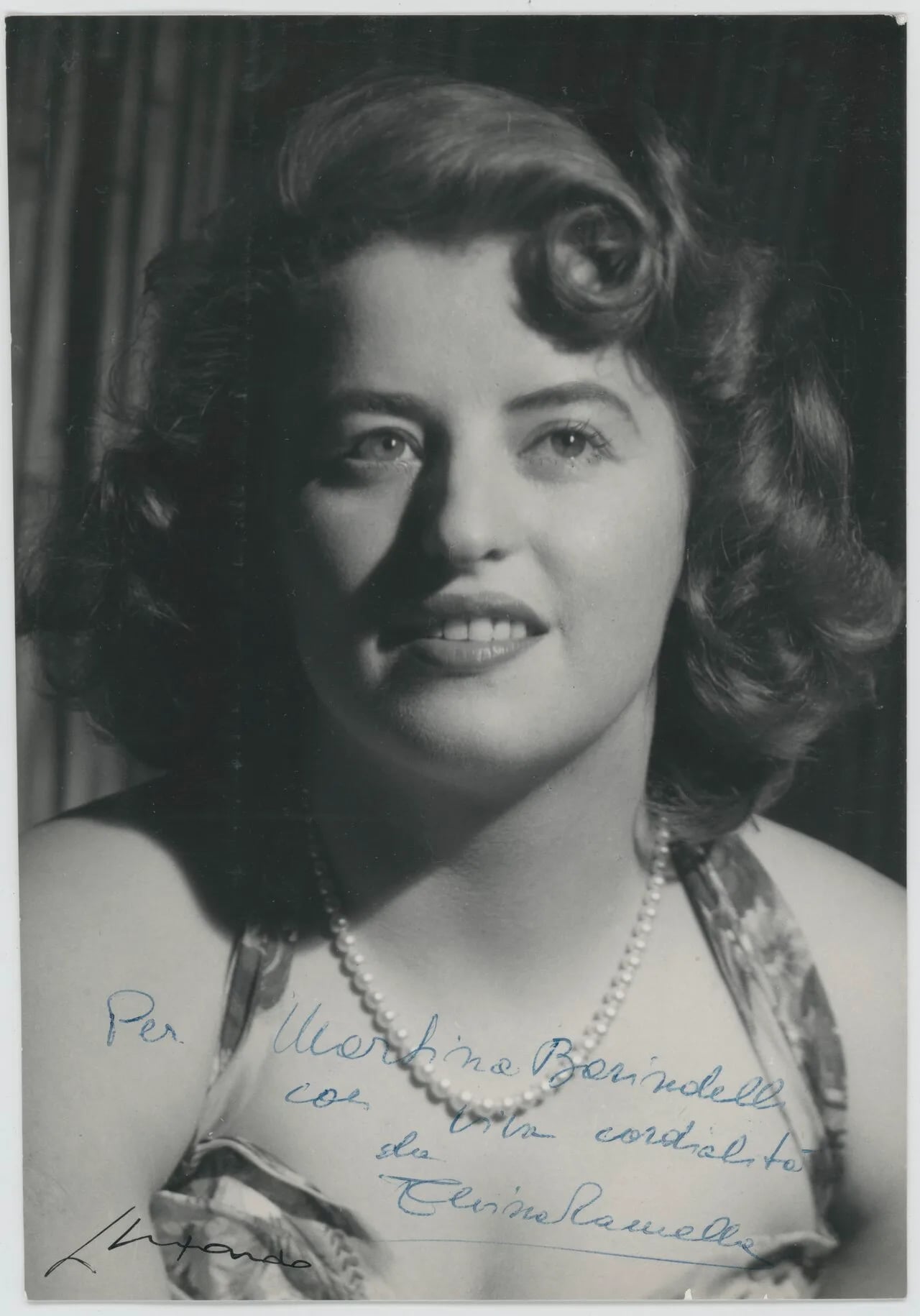 Portrait of Elvina Ramella (1927–2007) – memorial page