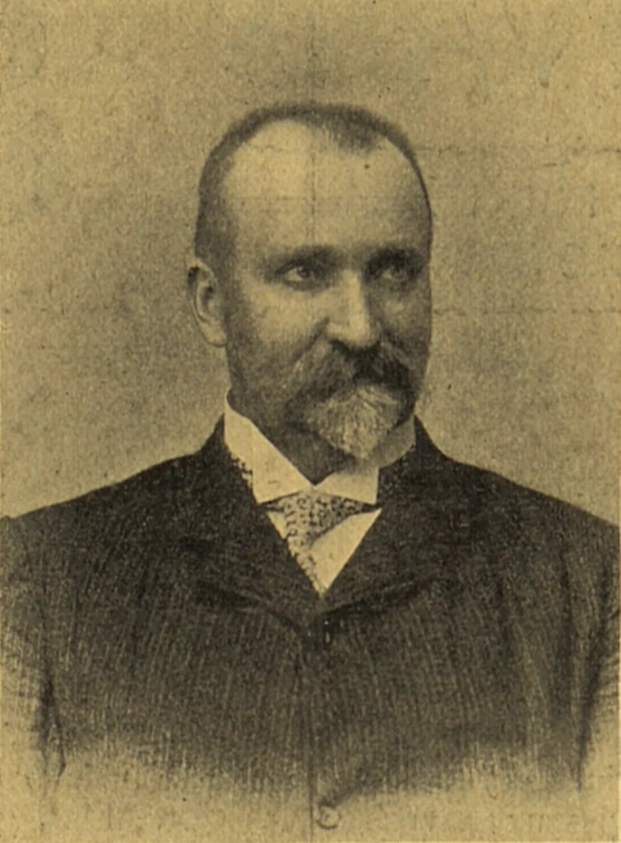 Porträt von František Šromota (1853–1912) – Gedenkseite