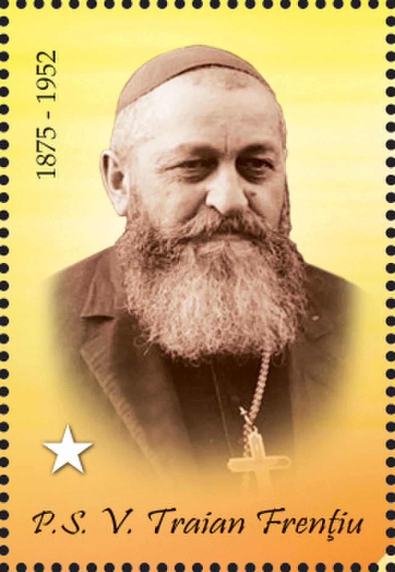 Portrait of Valeriu Traian Frențiu (1875–1952) – memorial page