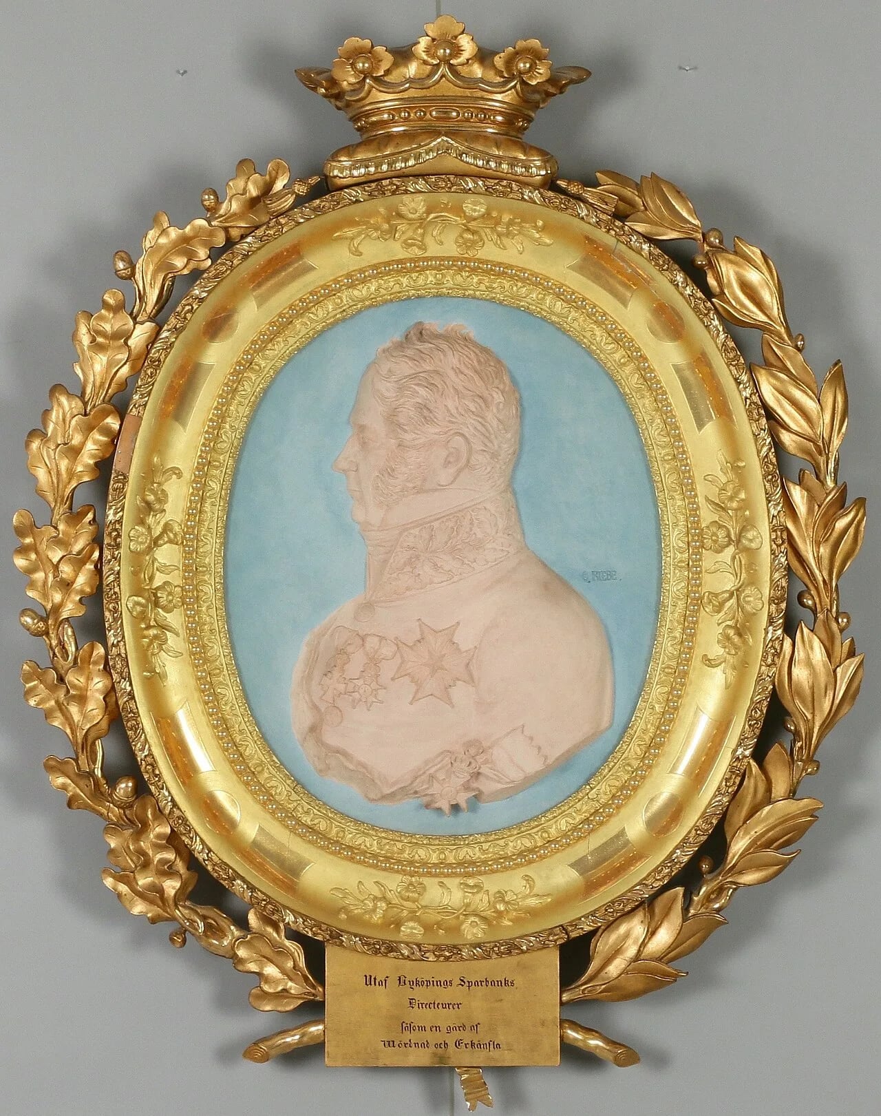 Porträt von Gustaf Erik Frölich (1792–1860) – Gedenkseite