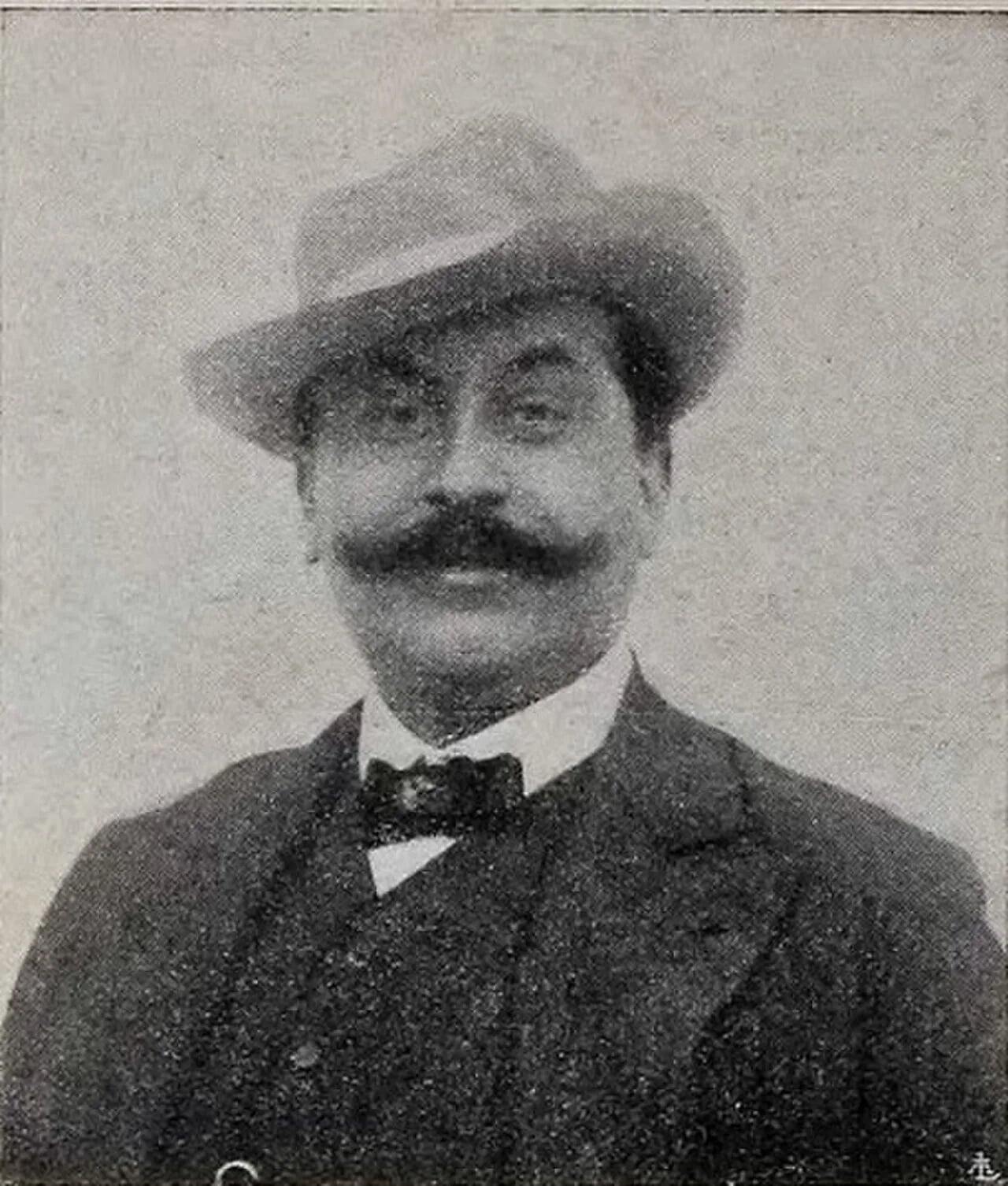 Porträt von Enrico Risi (1855–1916) – Gedenkseite