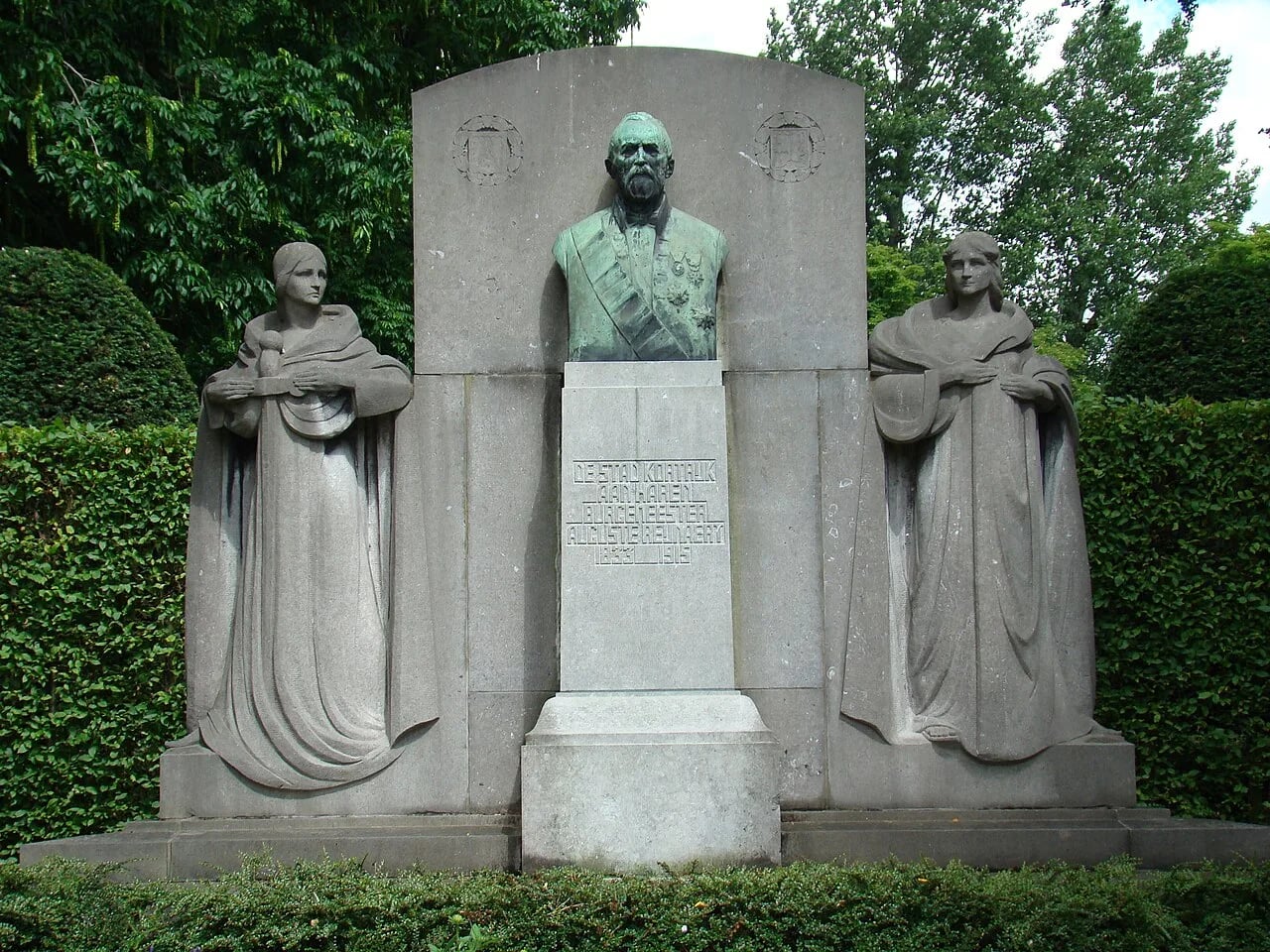 Portrait of Auguste Reynaert (1833–1915) – memorial page