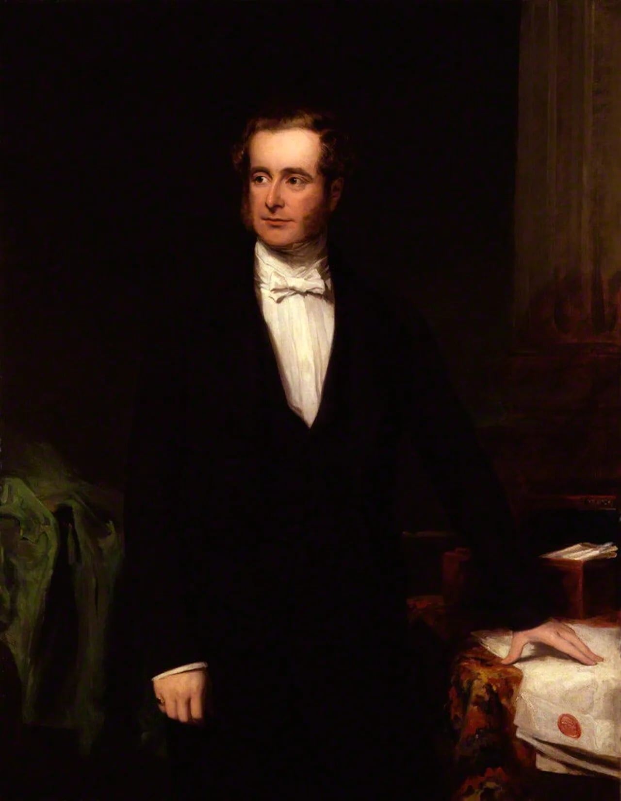 Porträt von Henry Pelham-Clinton, 5th Duke of Newcastle (1811–1864) – Gedenkseite