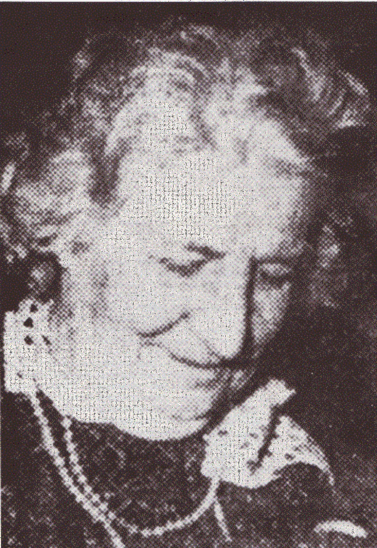 Porträt von Delphine Arène (1886–1975) – Gedenkseite
