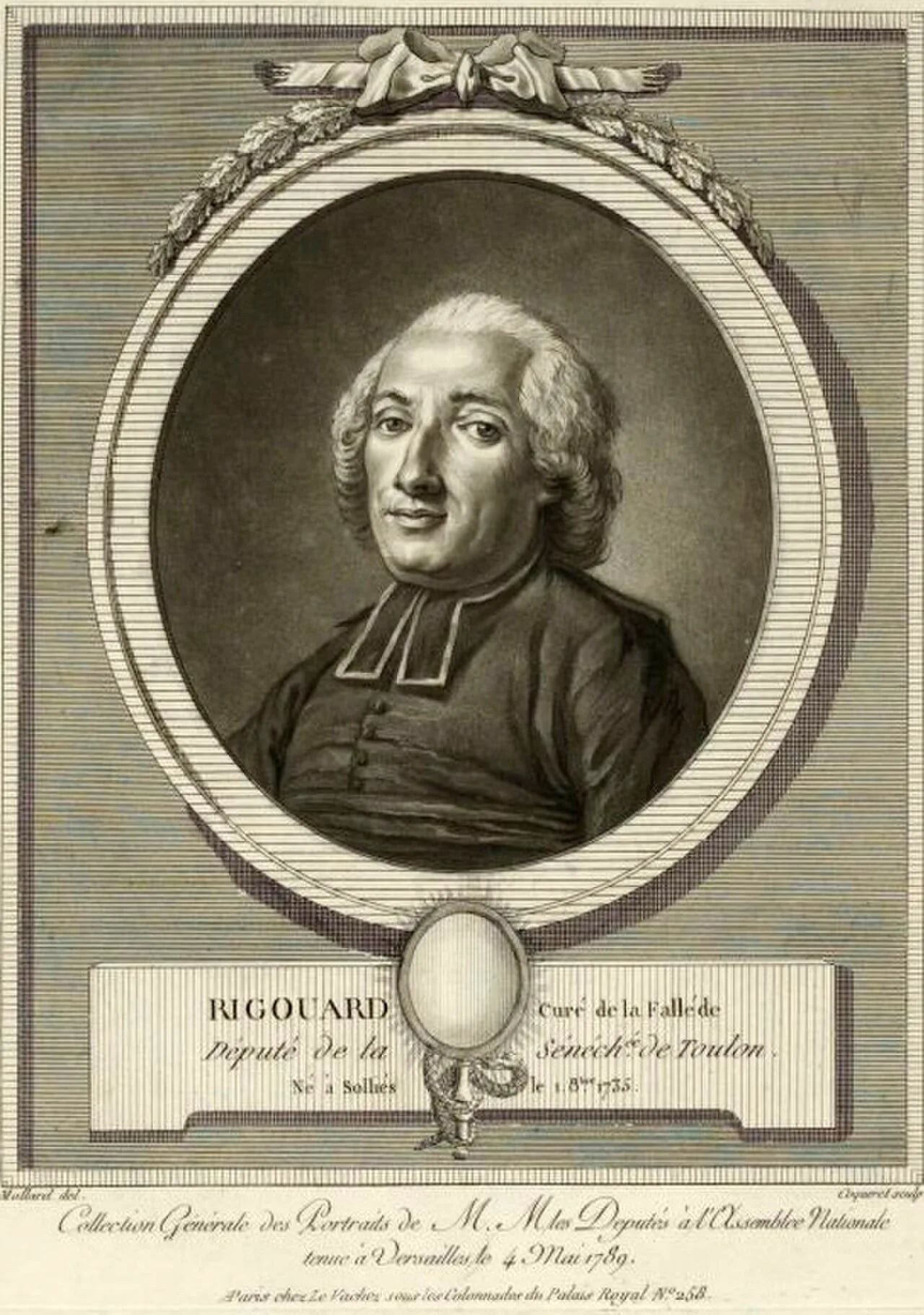 Portrait of Jean-Joseph Rigouard (1735–1800) – memorial page