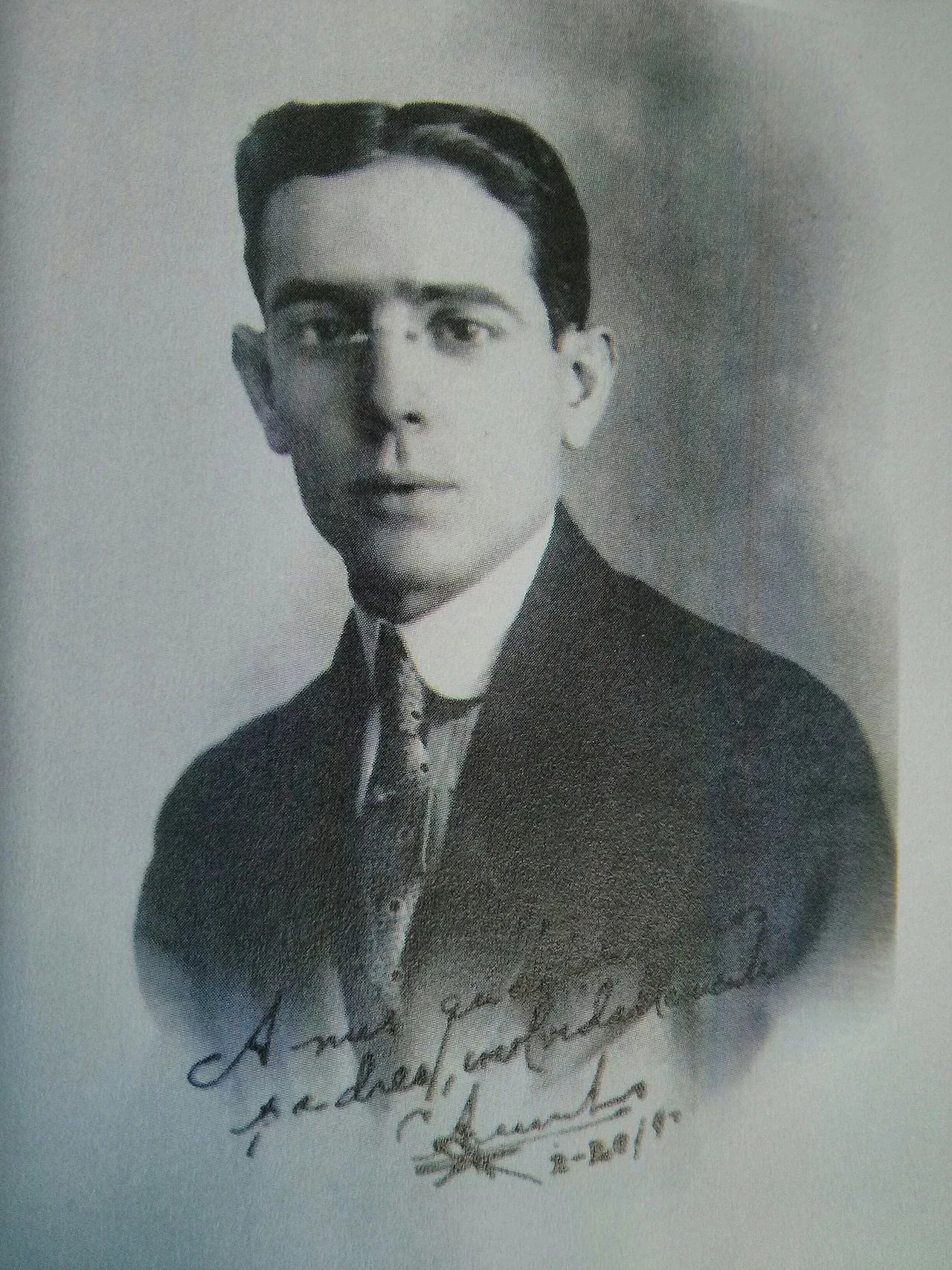 Portrait of Anselmo Vega Artime (1892–1928) – memorial page