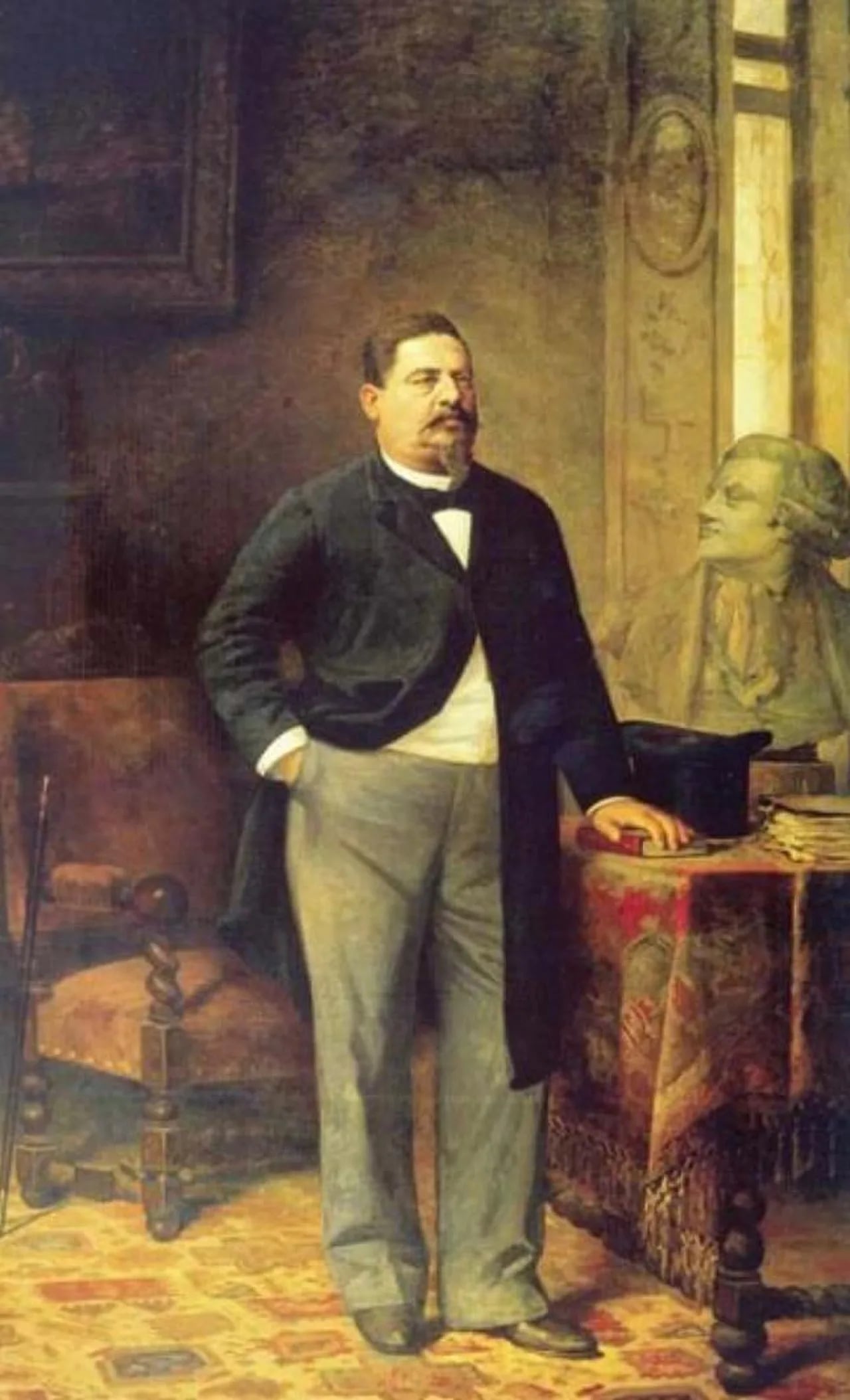 Porträt von Raimundo Andueza Palacio (1846–1900) – Gedenkseite