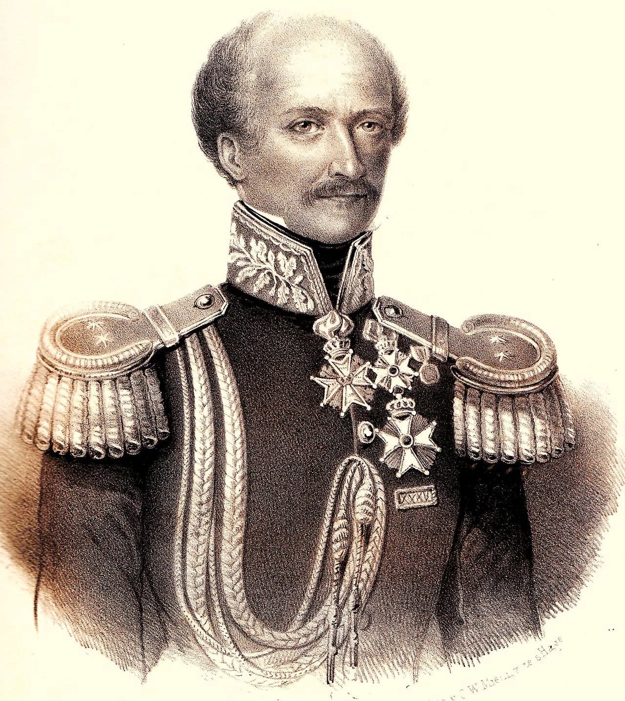 Portrait of Andreas Victor Michiels (1797–1849) – memorial page