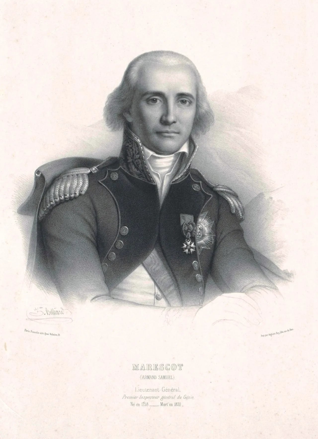 Portrait of Armand Samuel de Marescot (1758–1832) – memorial page