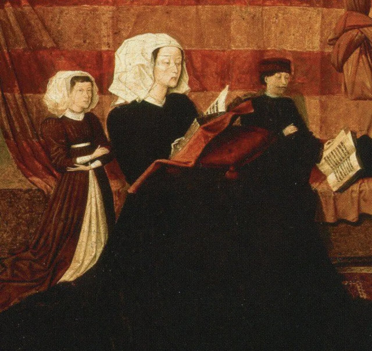 Portrait of Isabella von Clermont (1424–1465) – memorial page