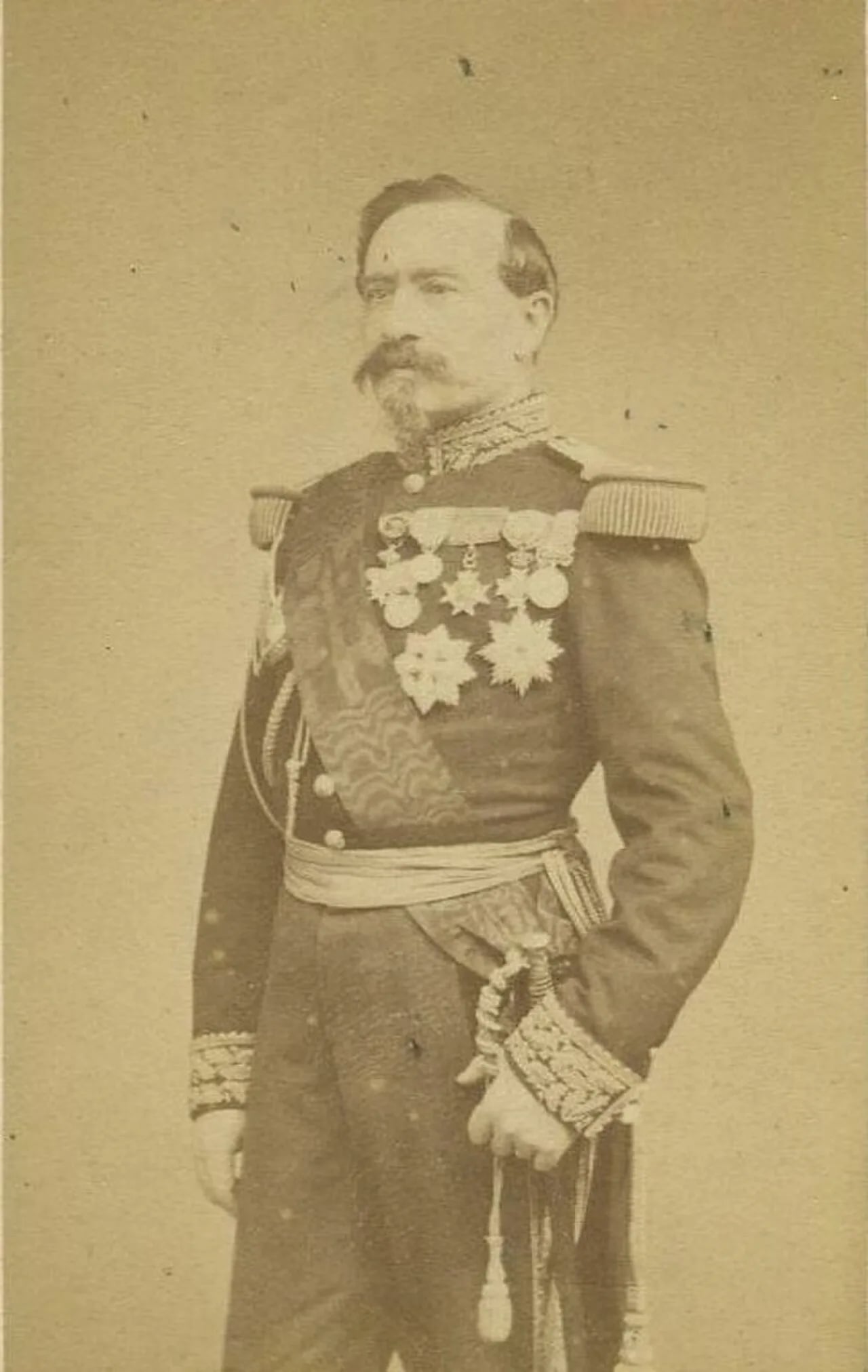 Portrait of Charles Denis Bourbaki (1816–1897) – memorial page