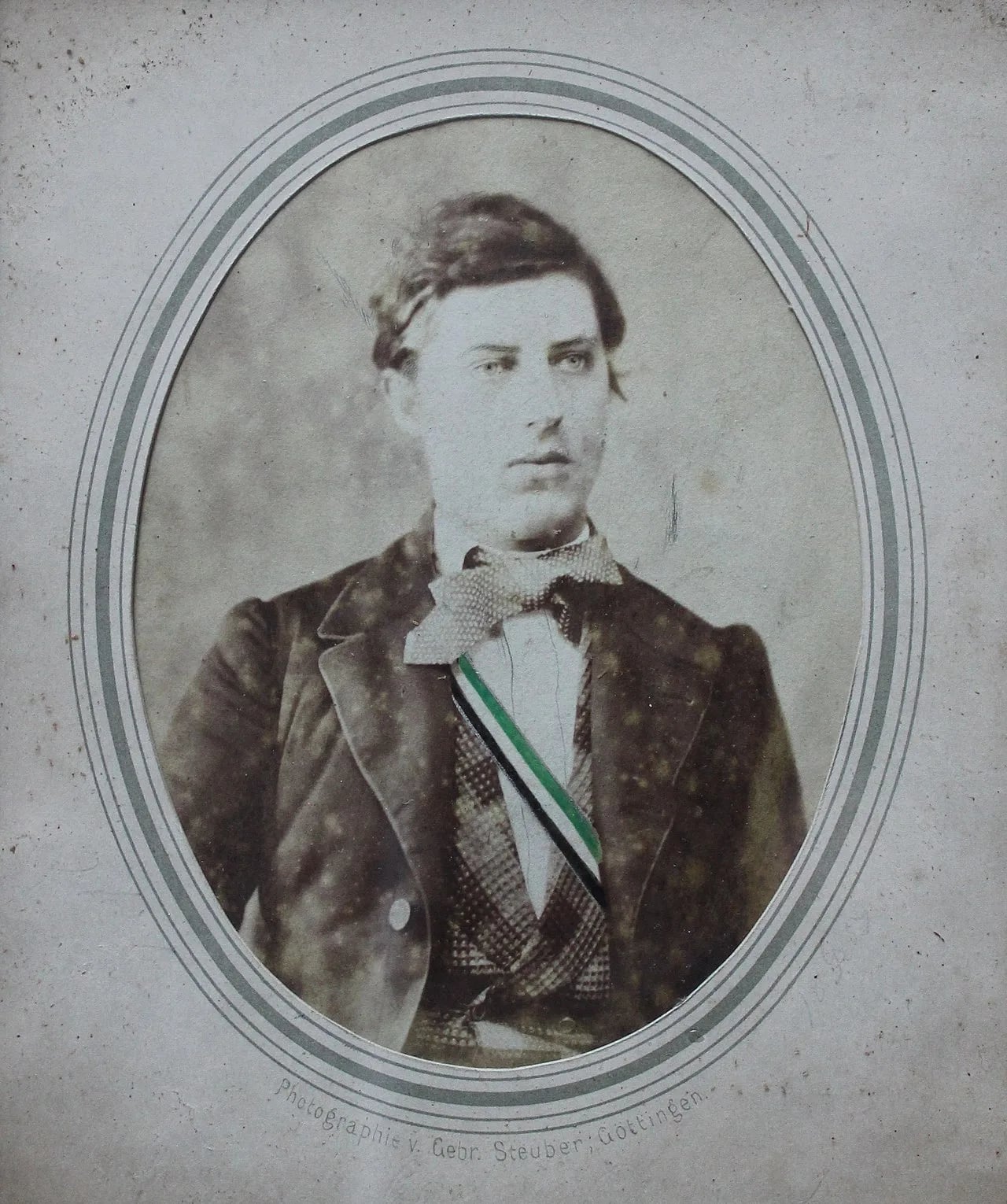 Porträt von Urban Schlönbach (1841–1870) – Gedenkseite