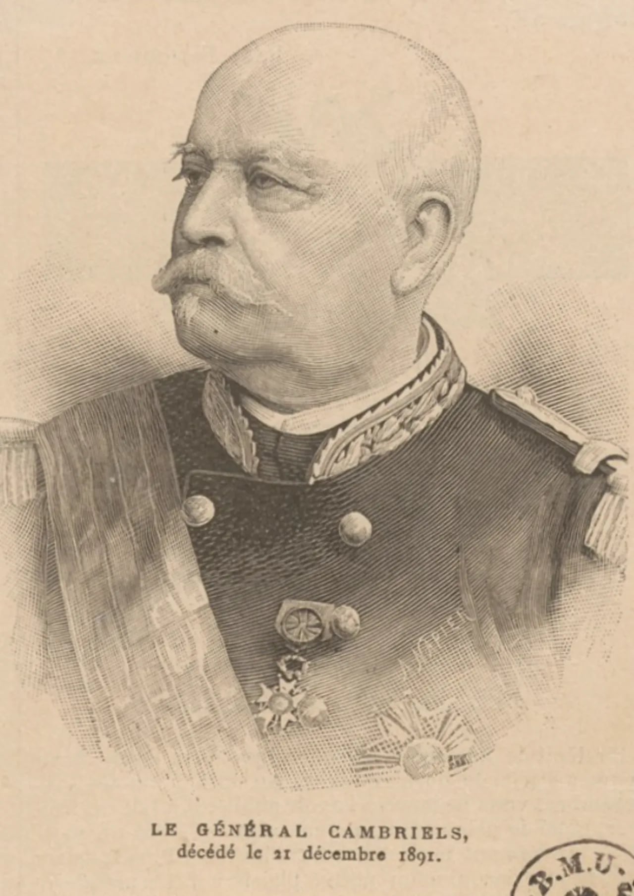 Portrait of Albert Cambriels (1816–1891) – memorial page