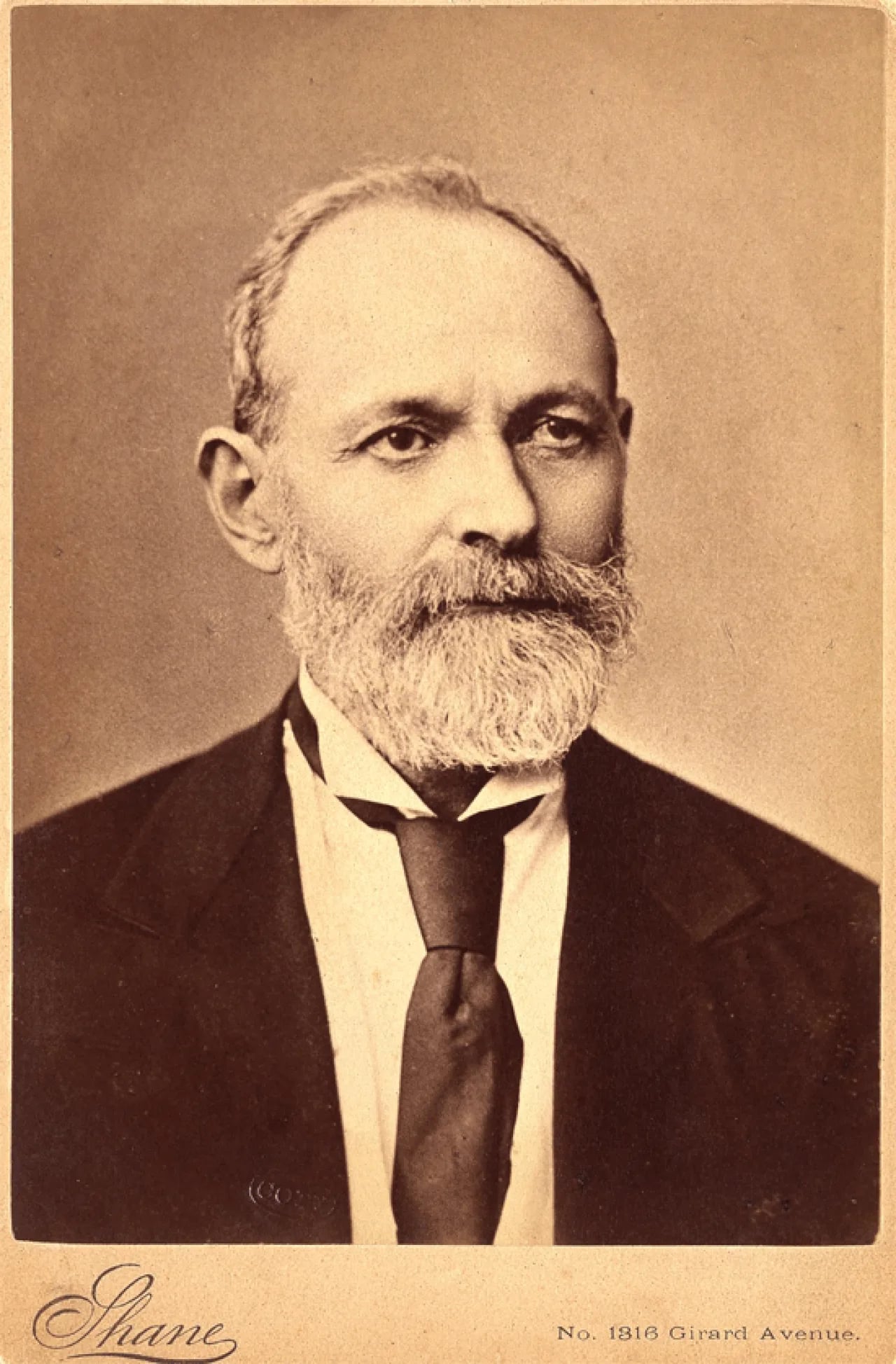 Portrait of Uriah Smith Stephens (1821–1882) – memorial page