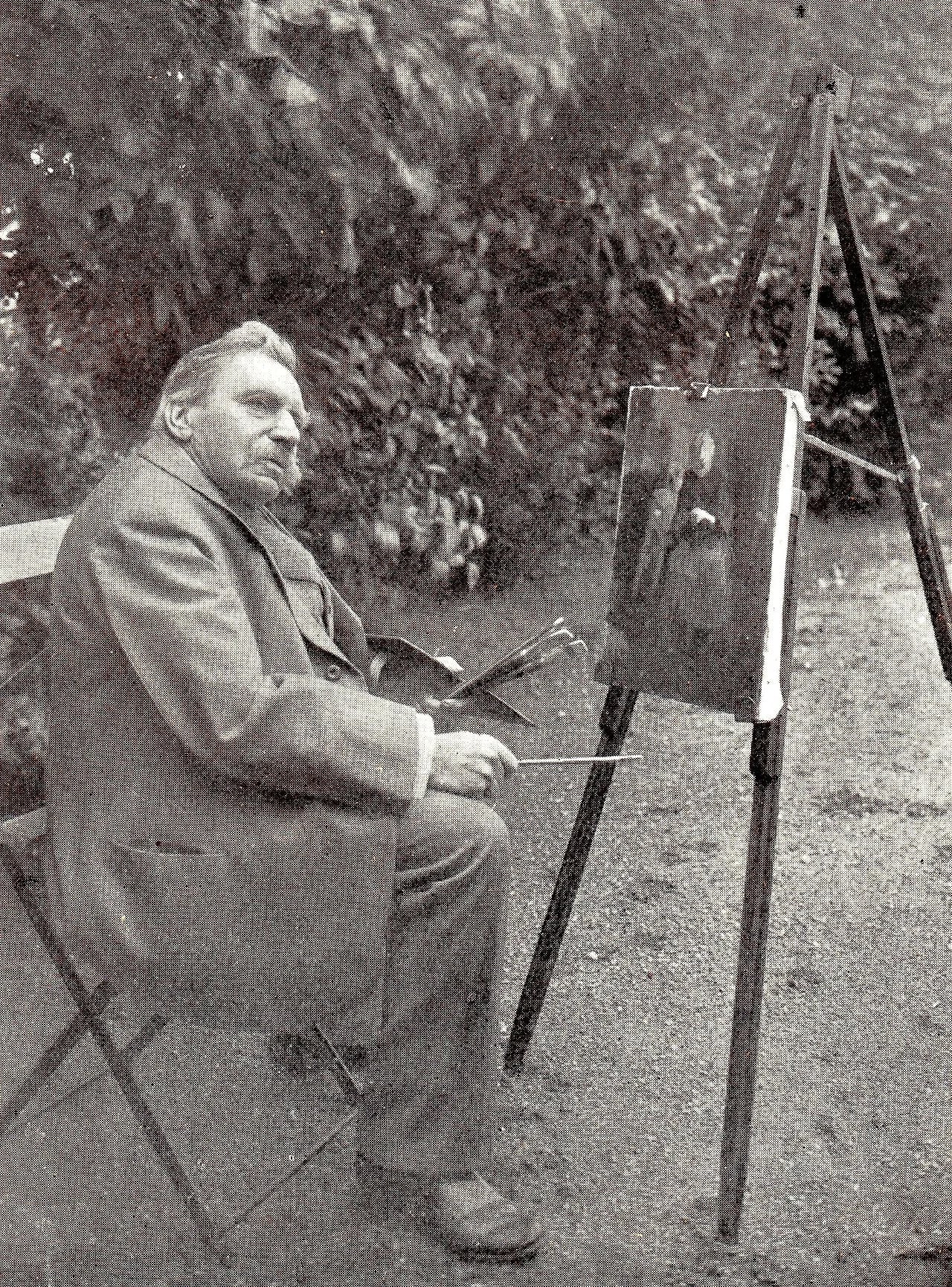 Porträt von Albert Neuhuys (1844–1914) – Gedenkseite