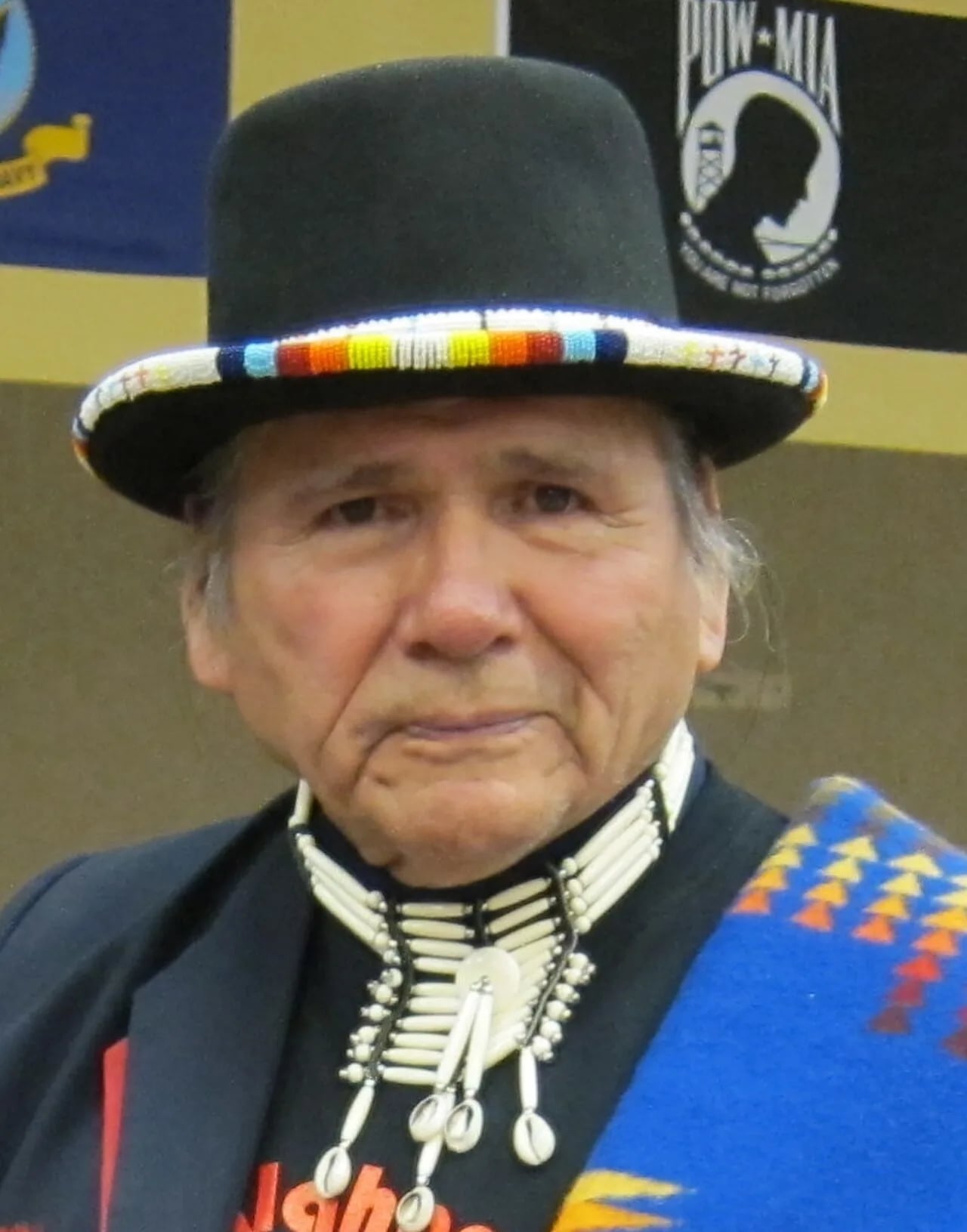 Portrait of Dennis Banks (1937–2017) – memorial page