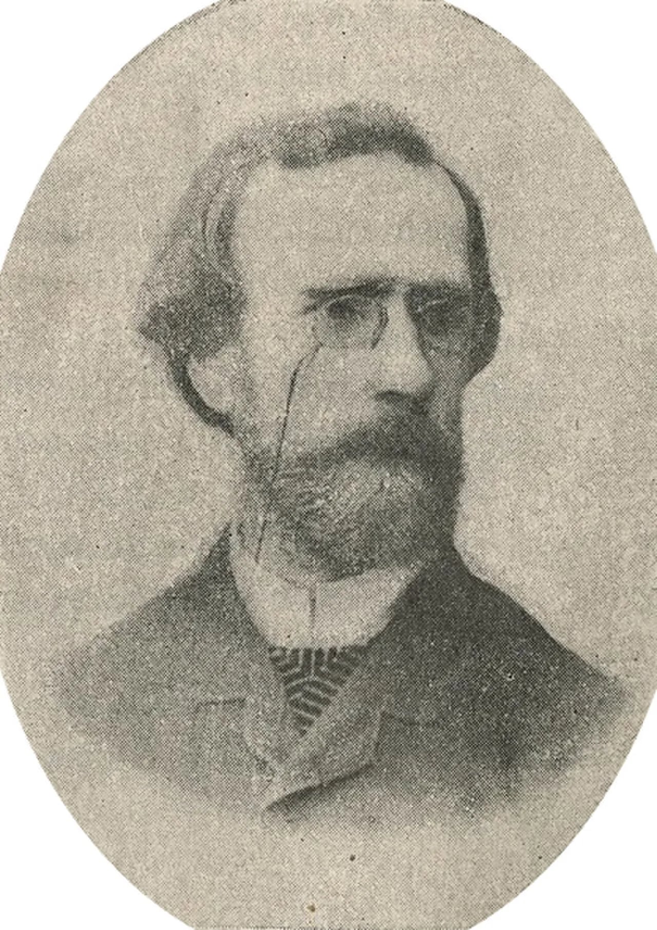 Porträt von Florian Łagowski (1843–1909) – Gedenkseite
